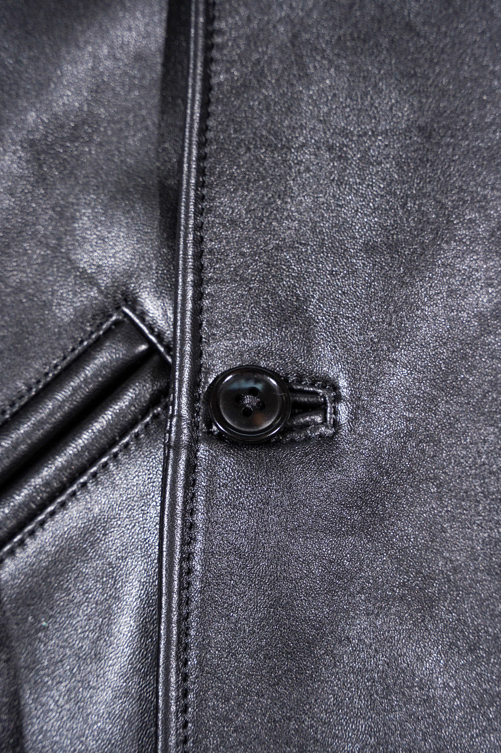 REVERBERATE "LEATHER BLOUSON DOUBLE" [BLACK]