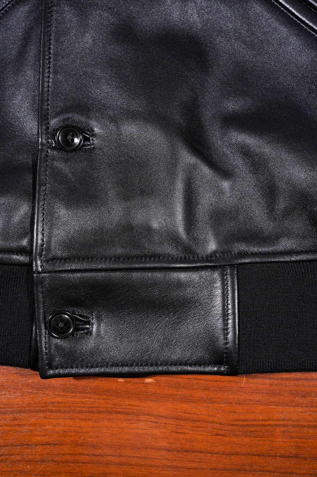 REVERBERATE "LEATHER BLOUSON DOUBLE" [BLACK]