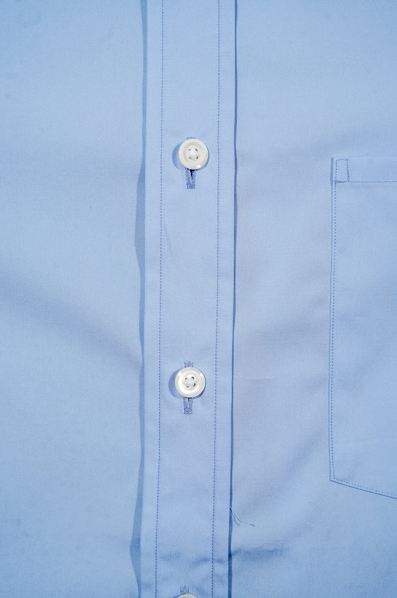 REVERBERATE "REGULAR COLLAR SHIRT-PL" [LIGHT BLUE]