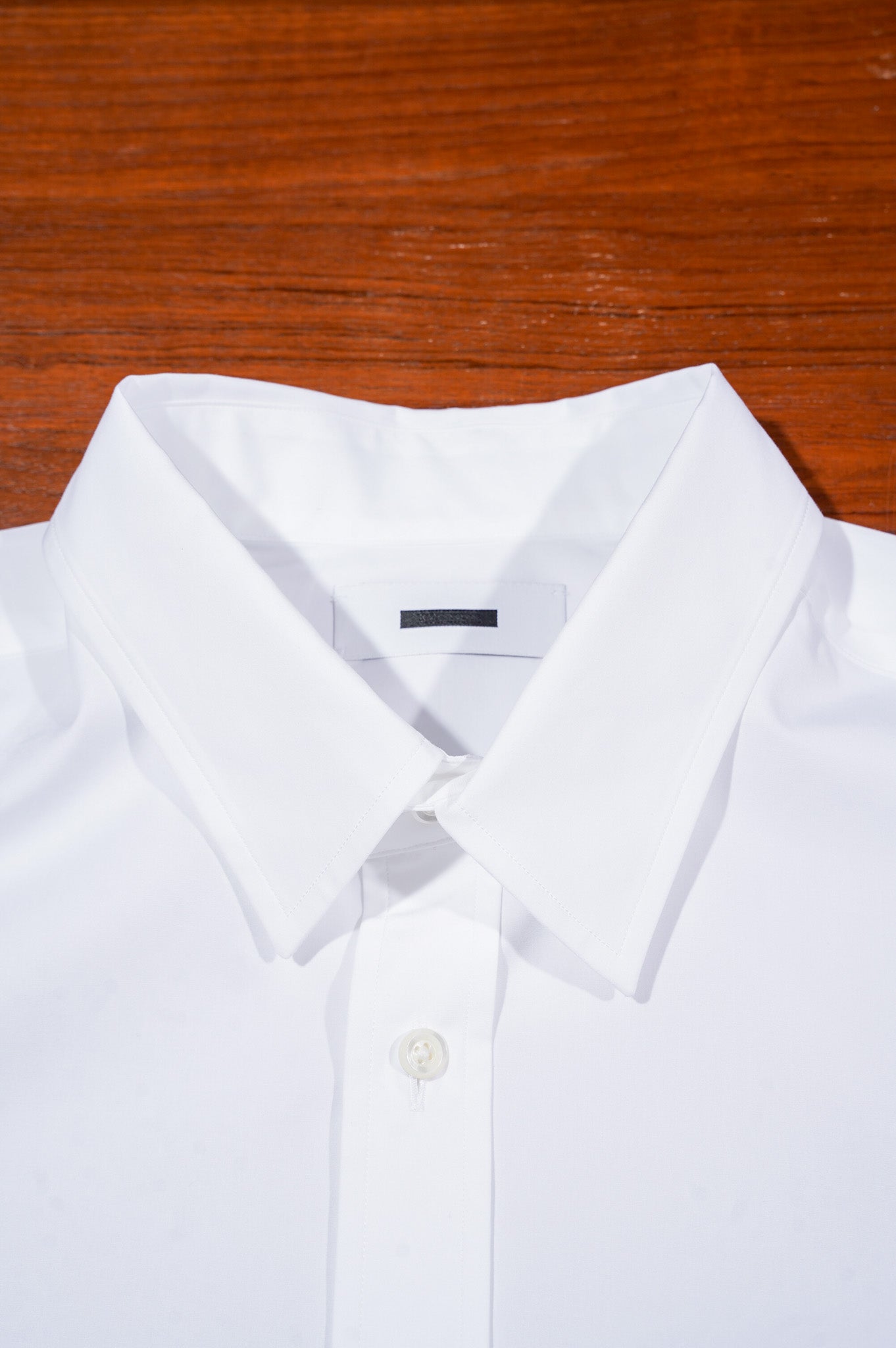 REVERBERATE "REGULAR COLLAR SHIRT-PL" [WHITE]