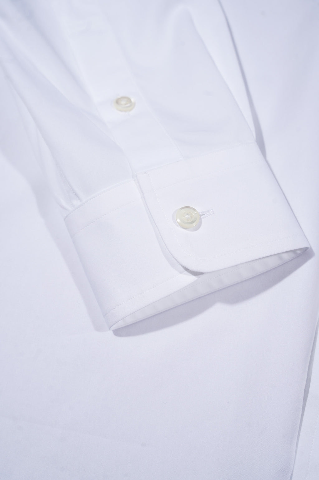 REVERBERATE "REGULAR COLLAR SHIRT-PL" [WHITE]