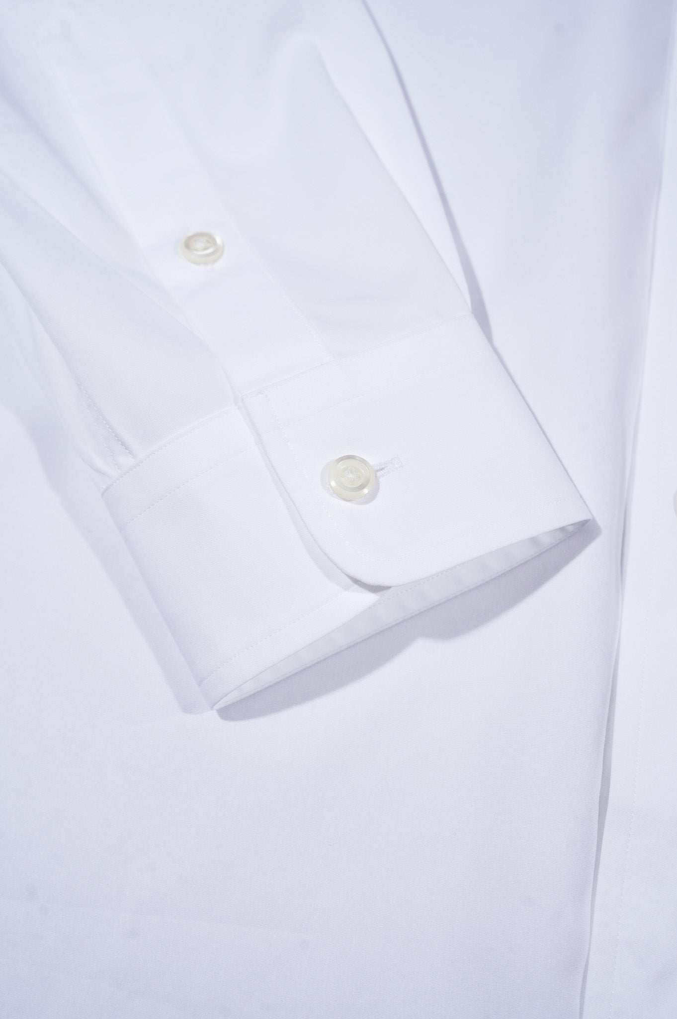REVERBERATE "REGULAR COLLAR SHIRT-PL" [WHITE]