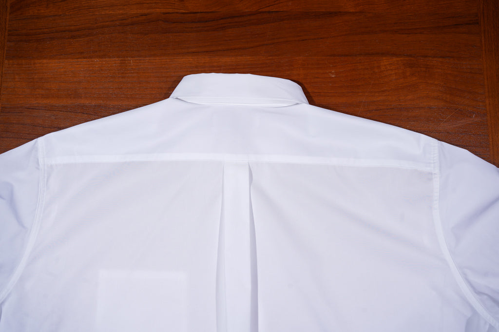 REVERBERATE "REGULAR COLLAR SHIRT-PL" [WHITE]