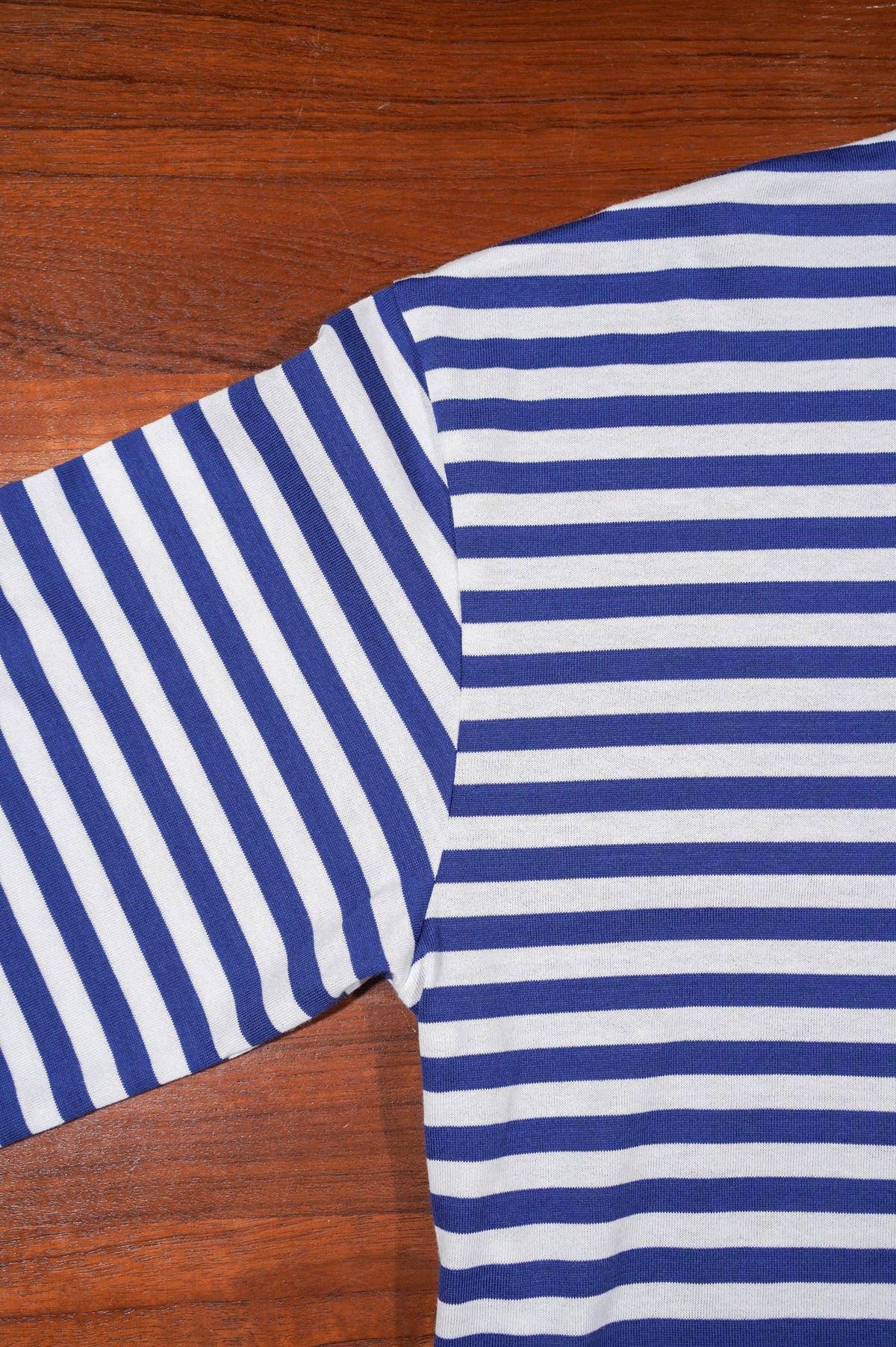 REVERBERATE "BORDER LONG T SHIRT" [BLUE]