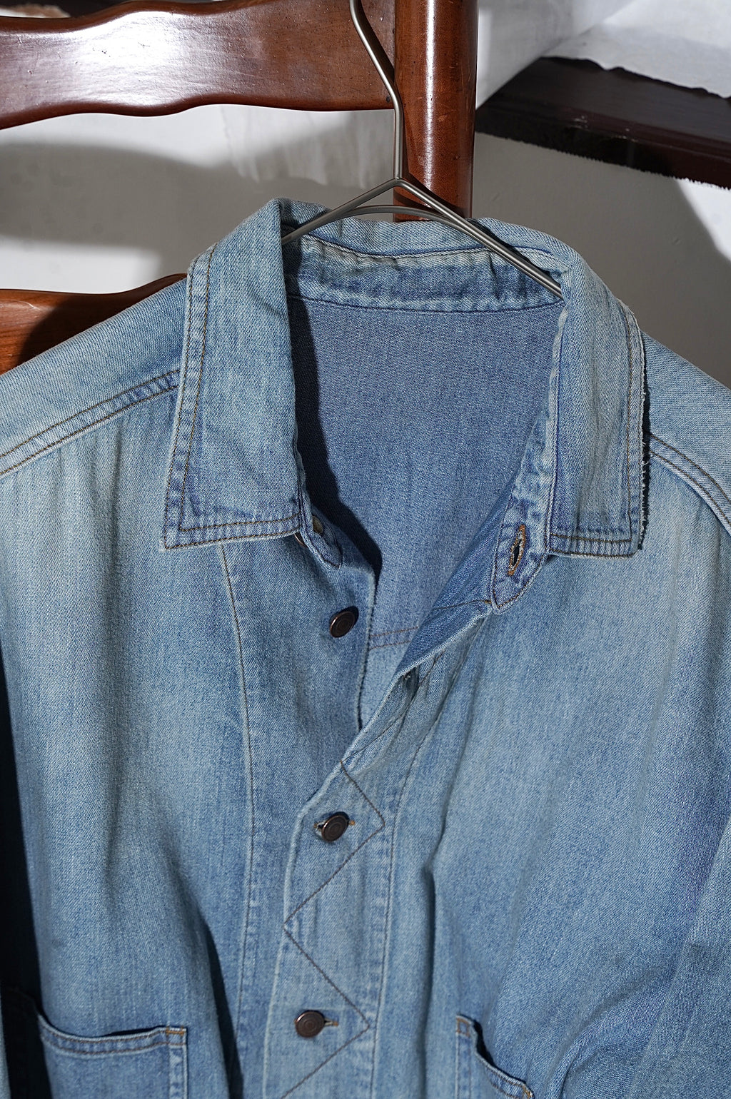 MAATEE&SONS "DENIM SHIRTS COVERALL"