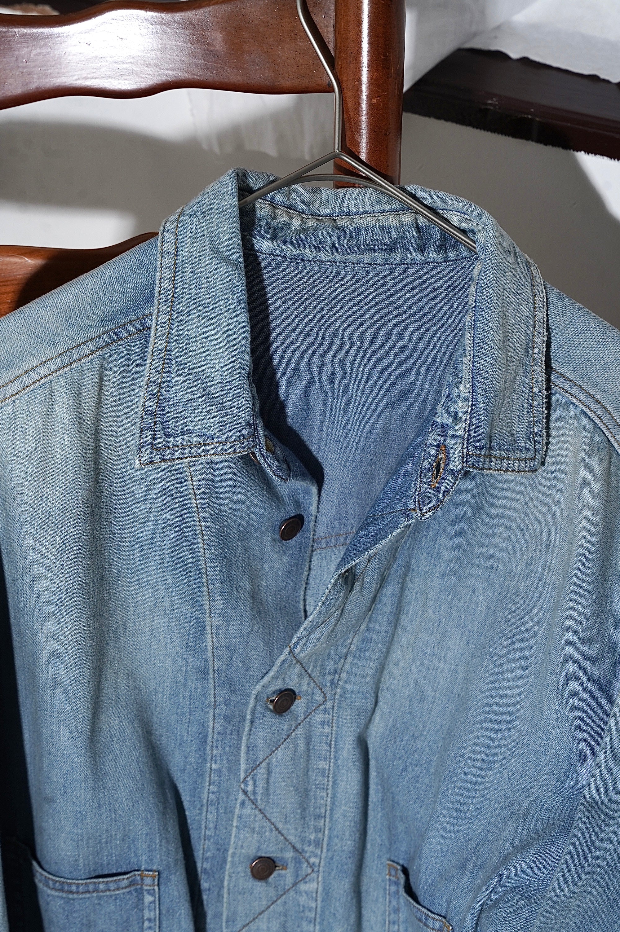 MAATEE&SONS "DENIM SHIRTS COVERALL"
