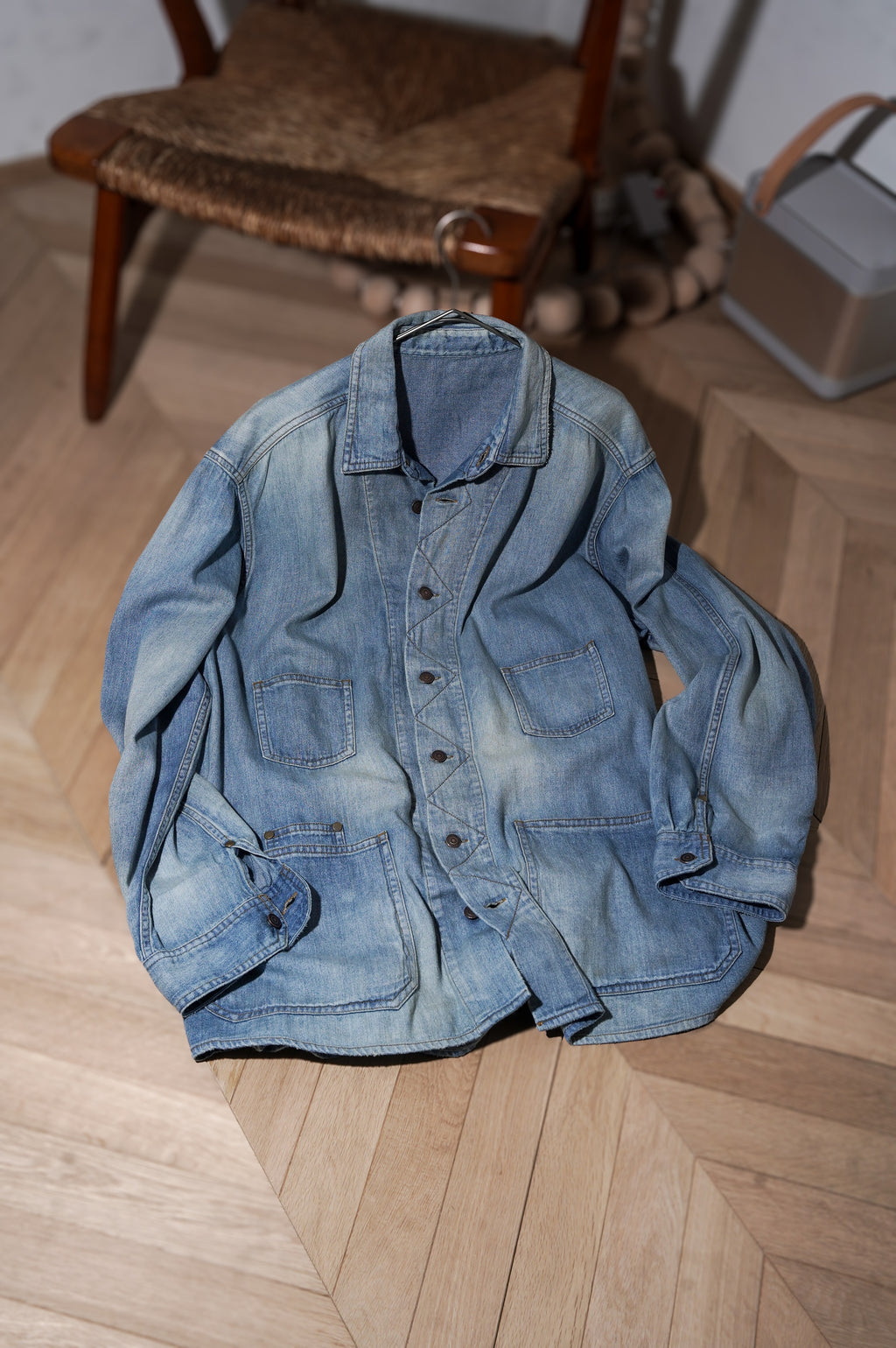MAATEE&SONS "DENIM SHIRTS COVERALL"