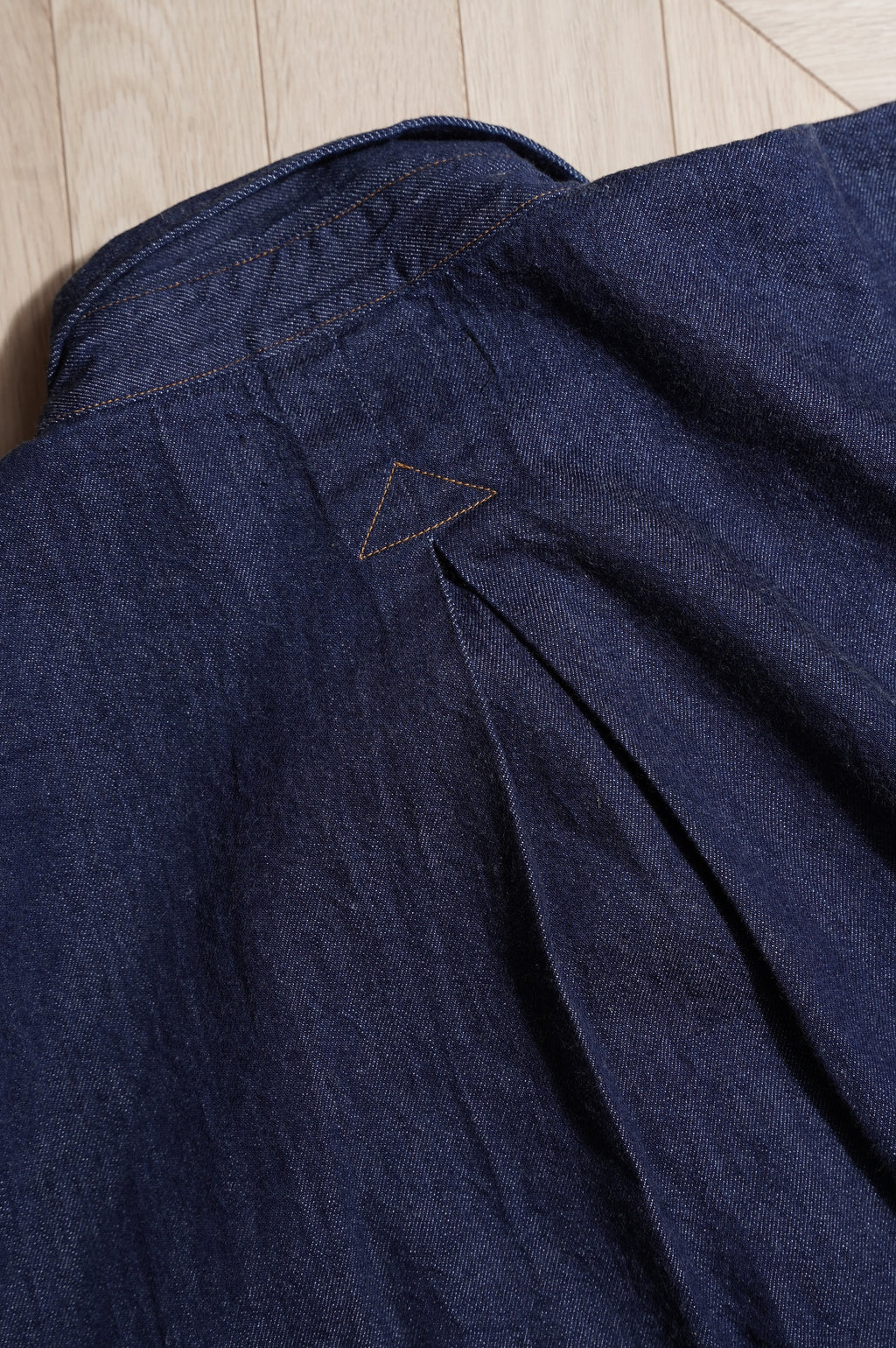 Gurank "8oz denim work shirts" [INDIGO]