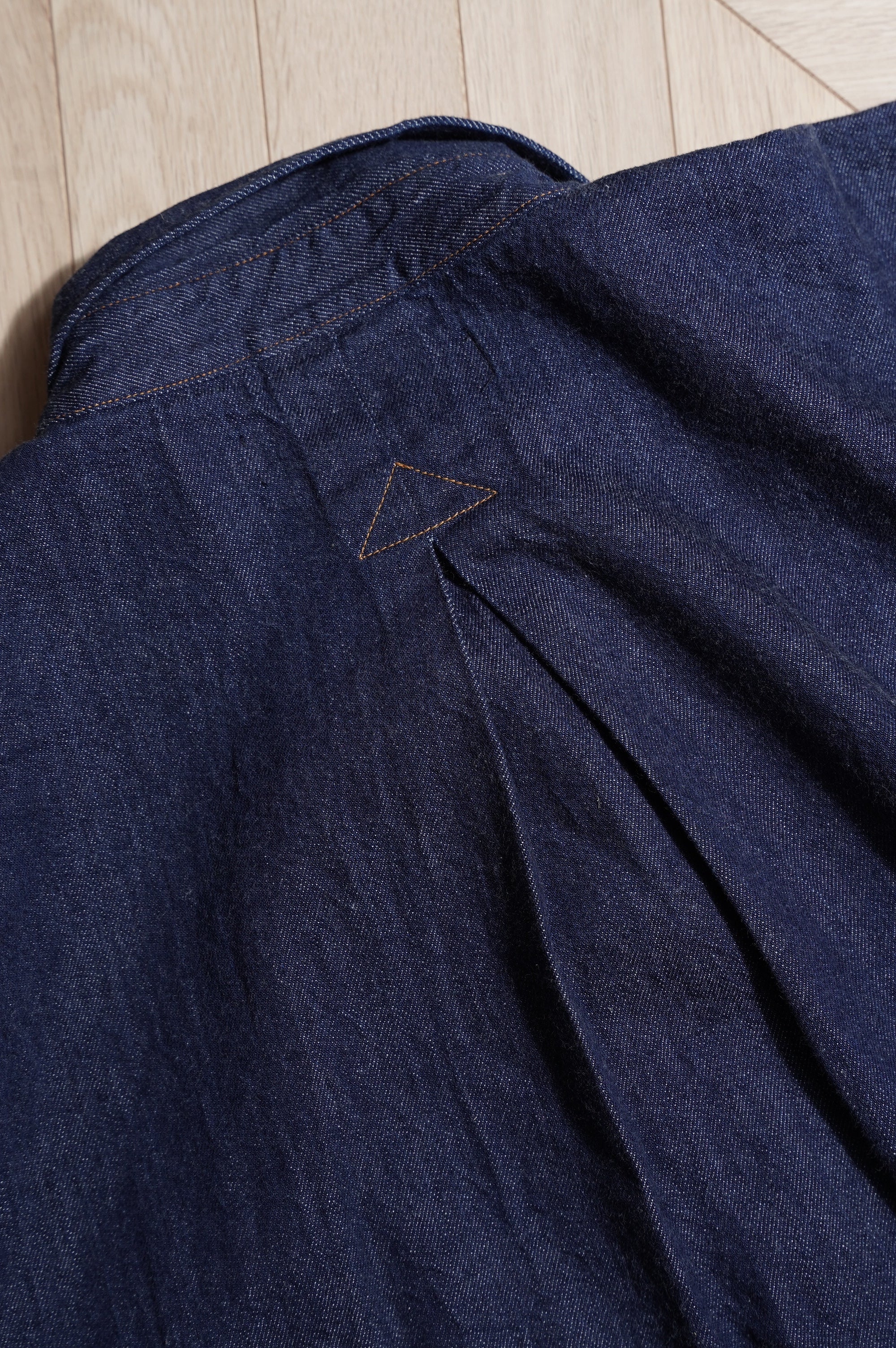 Gurank "8oz denim work shirts" [INDIGO]