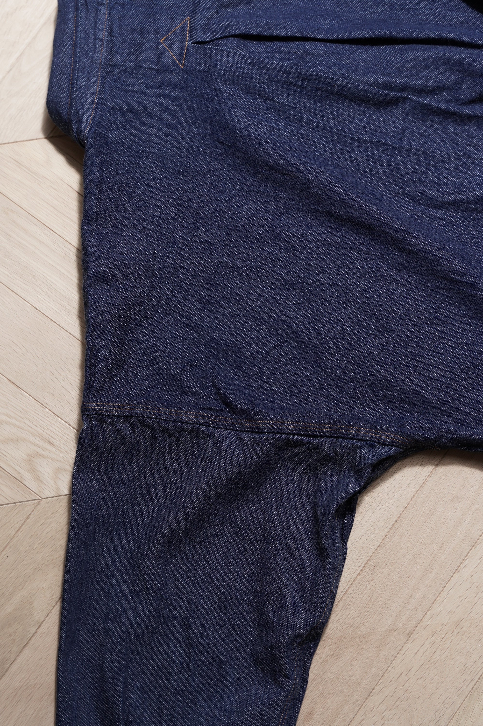 Gurank "8oz denim work shirts" [INDIGO]