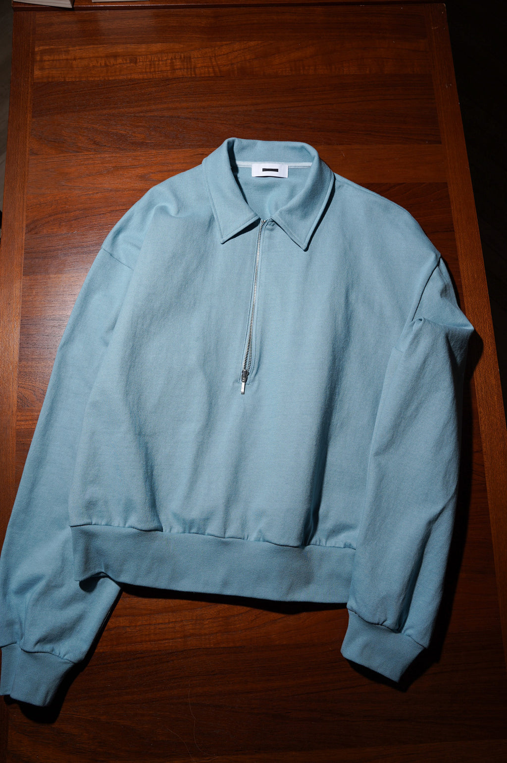 REVERBERATE "HALF ZIP JERSEY" [LIGHT BLUE]
