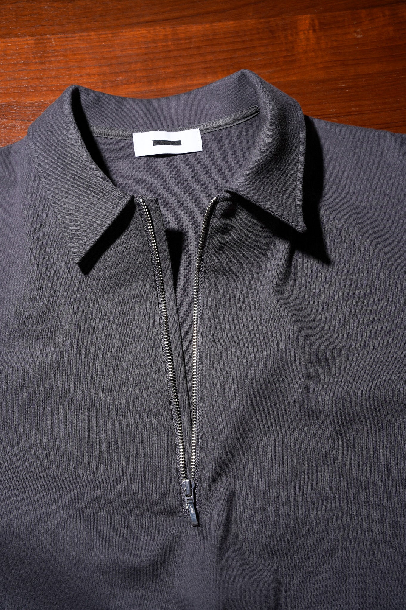 REVERBERATE "HALF ZIP JERSEY" [DARK GRAY]