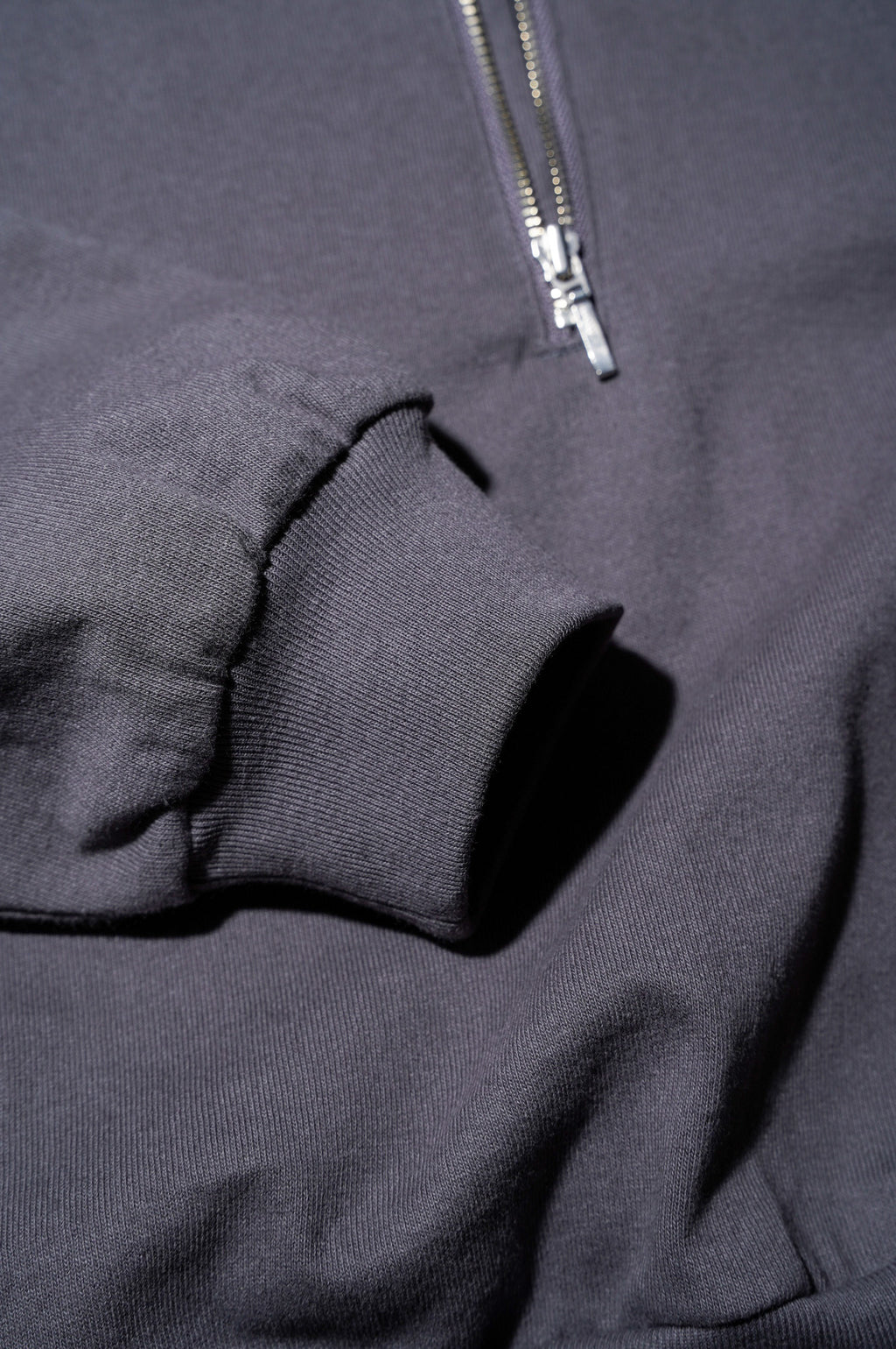 REVERBERATE "HALF ZIP JERSEY" [DARK GRAY]
