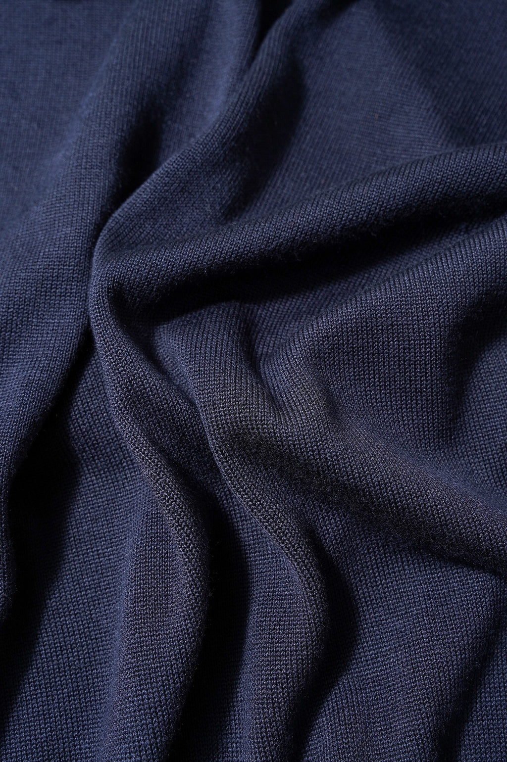 MEIAS "FINE GAUGE SILK RIB TANK TOP" [NAVY]