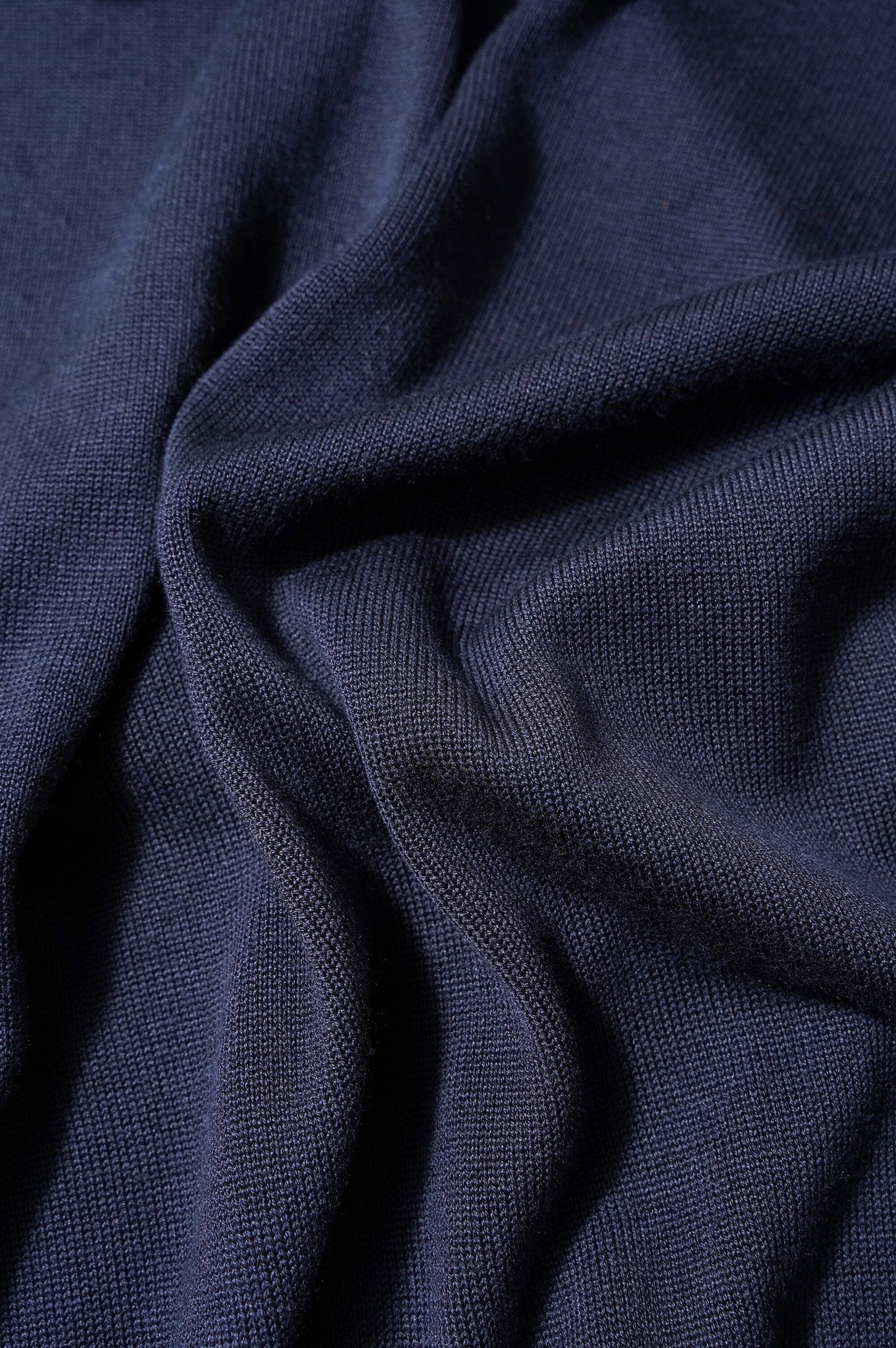 MEIAS "FINE GAUGE SILK RIB TANK TOP" [NAVY]