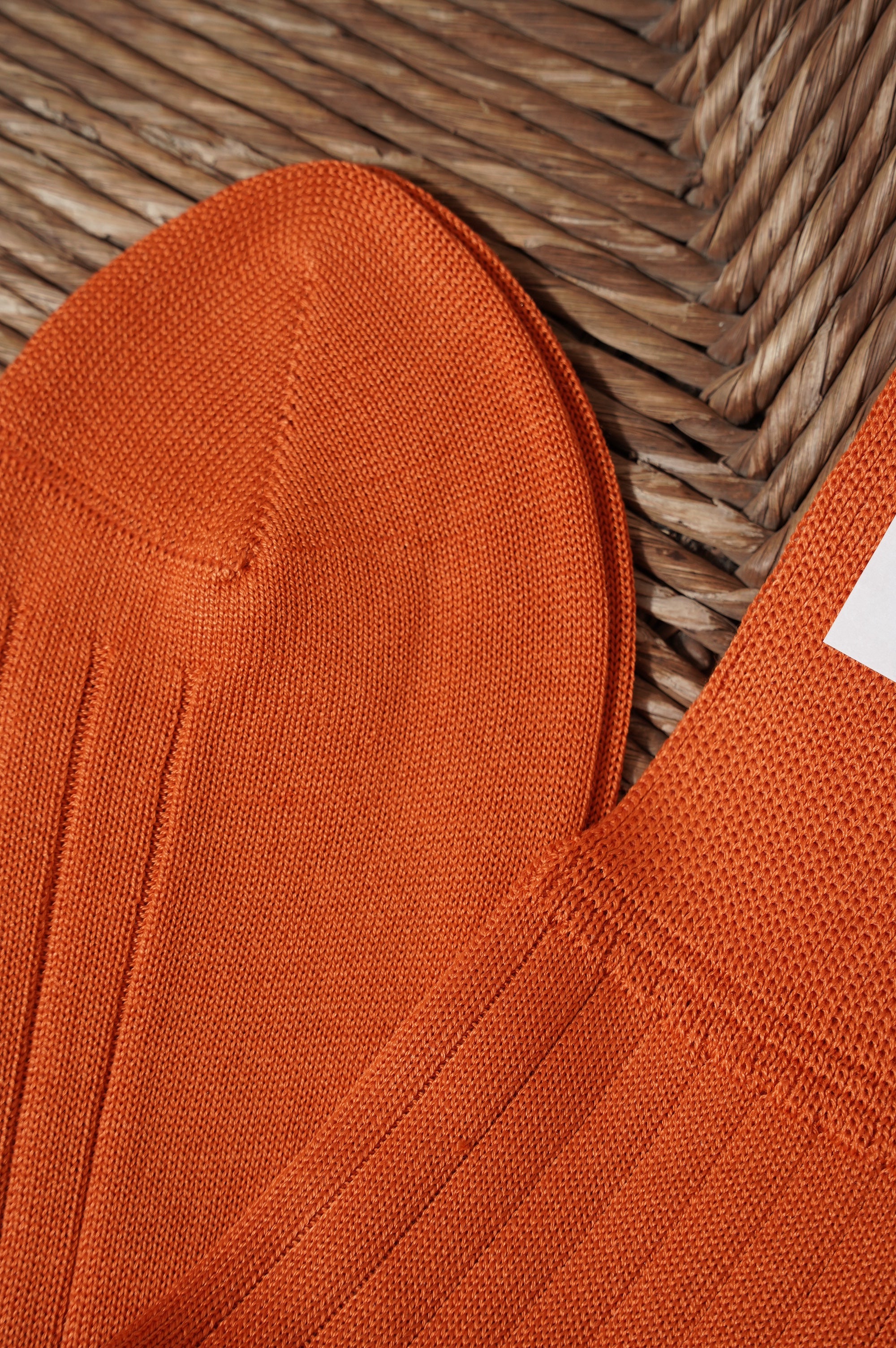 Olde H & daughter "SILK RIB SOCKS" [SUN]