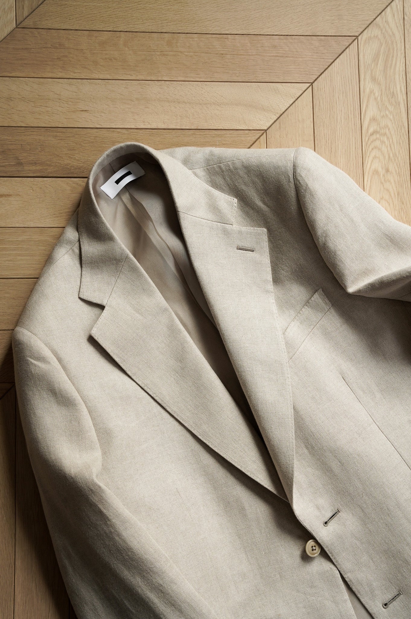 REVERBERATE "TAILORED JACKET" [ECRU]