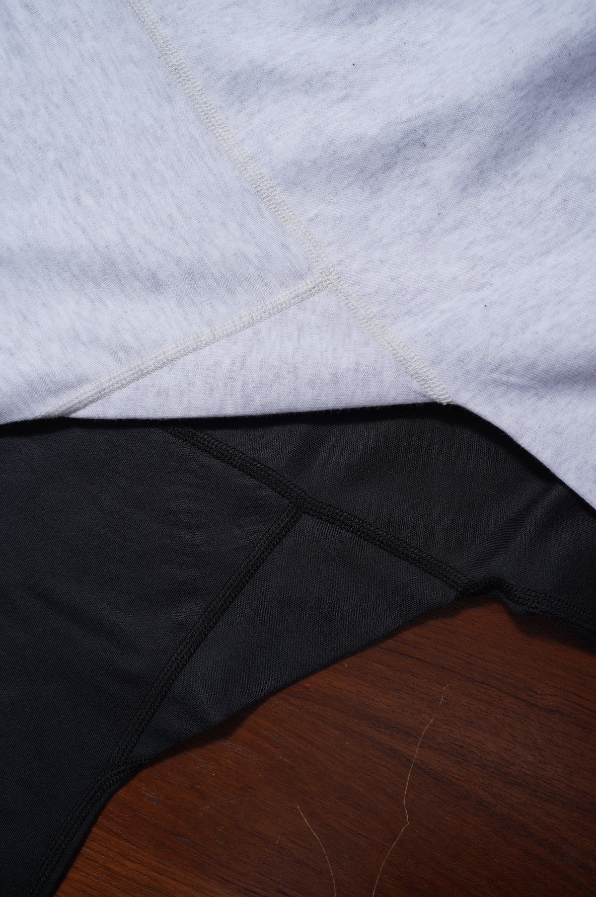 Olde Homesteader "INTERLOCK CREW NECK LONG SLEEVE" [WHITE HEATHER]