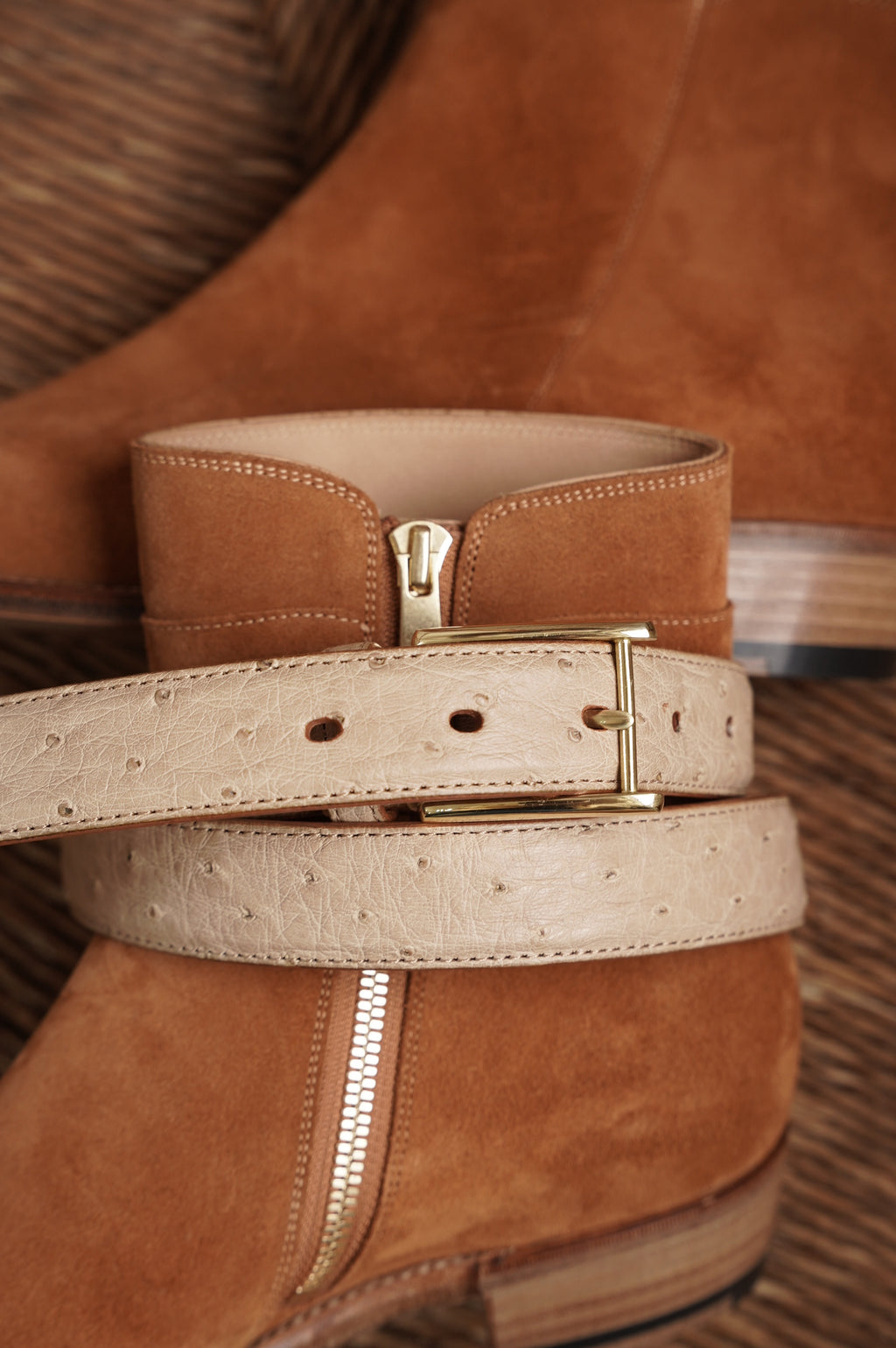 Post Production "Ex. Dress Belt" [ECRU]