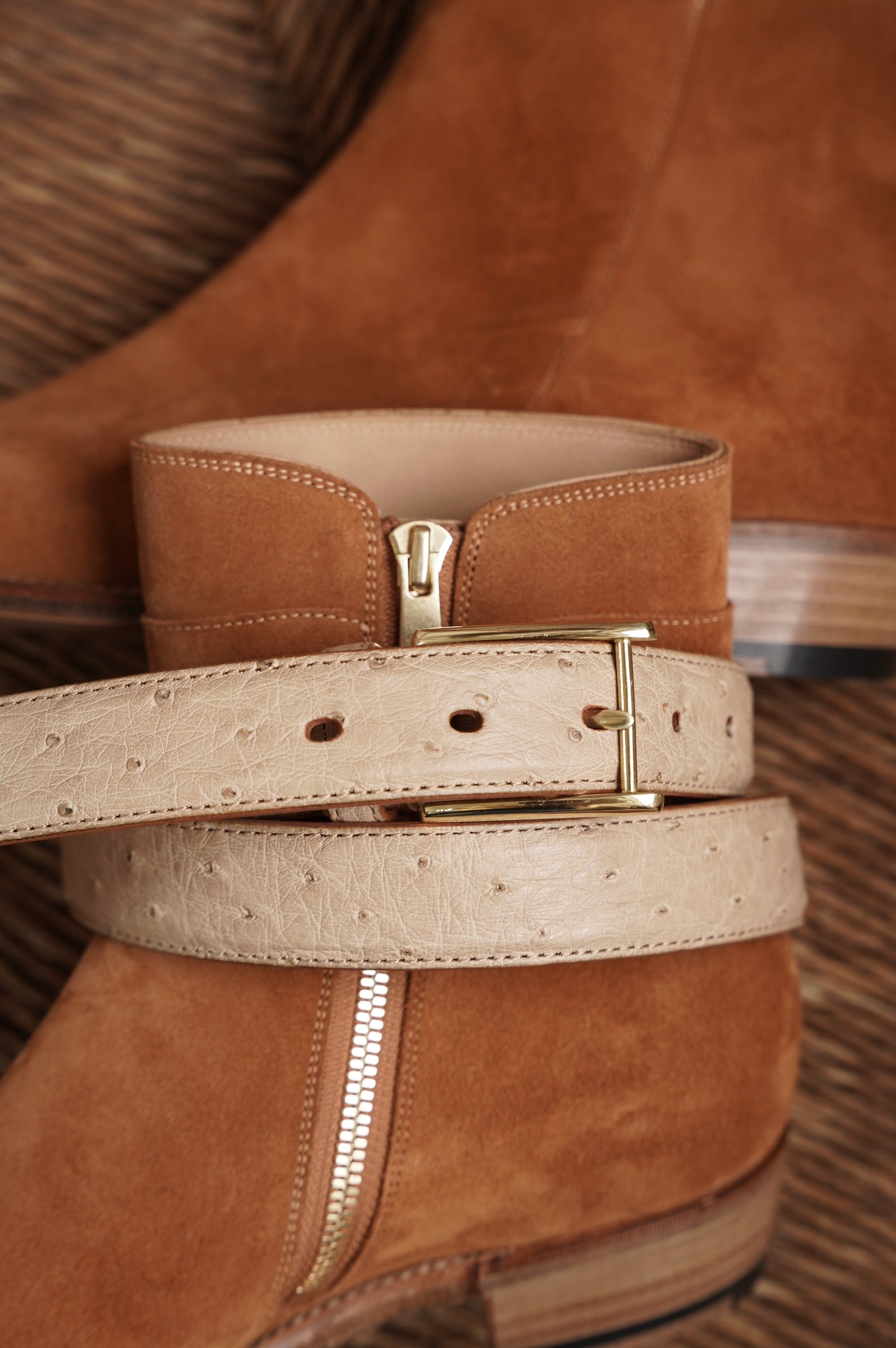 Post Production "Ex. Dress Belt" [ECRU]