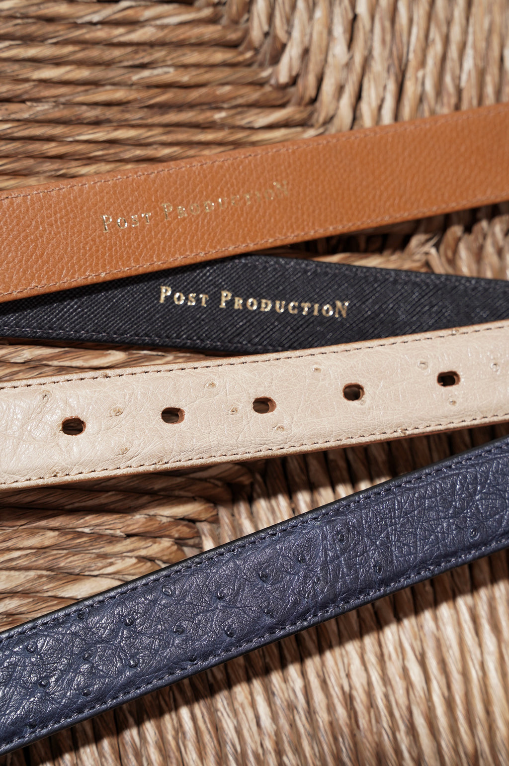 Post Production "Ex. Dress Belt" [ECRU]