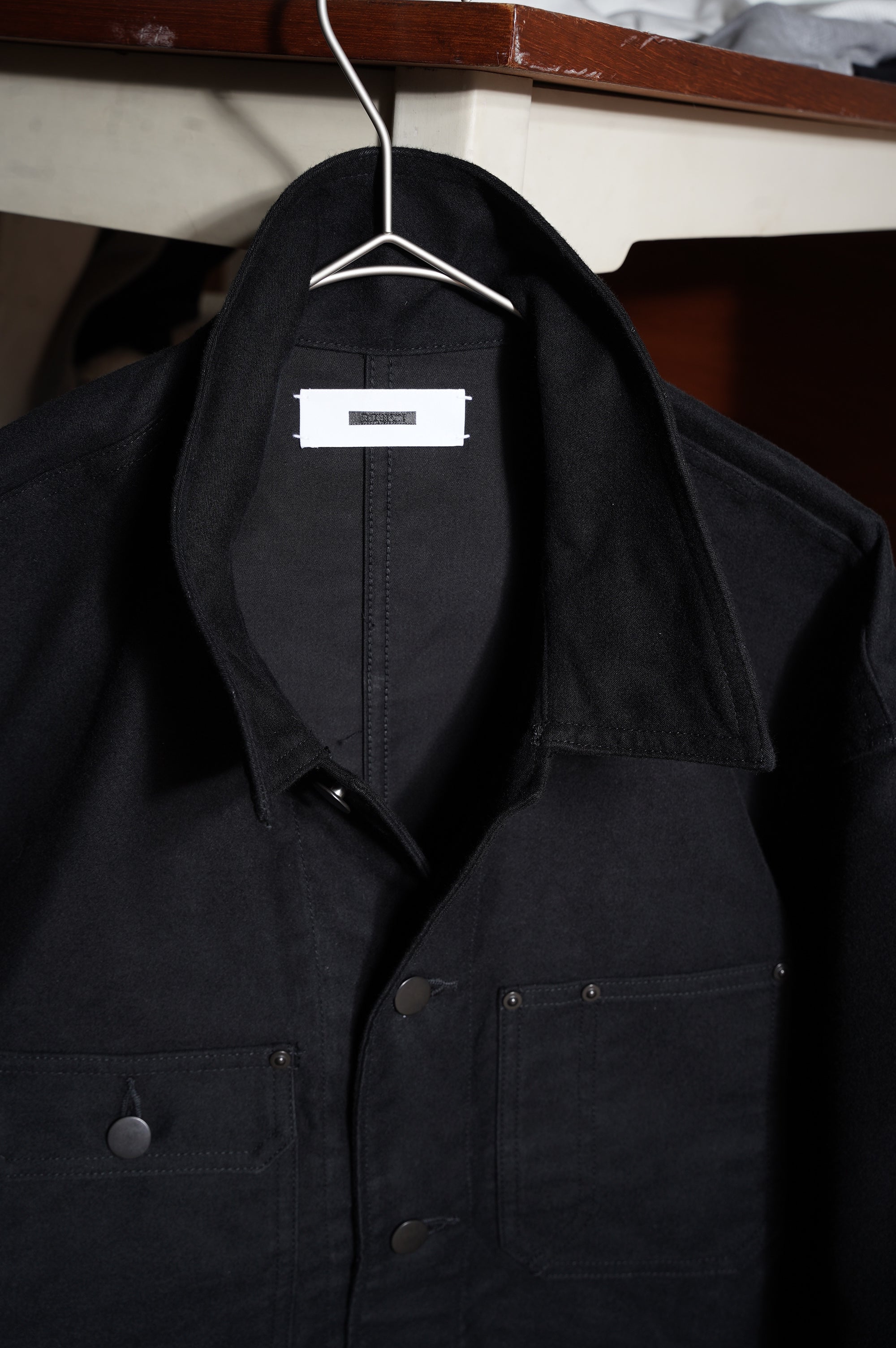 REVERBERATE "COVERALL JACKET" [BLACK]