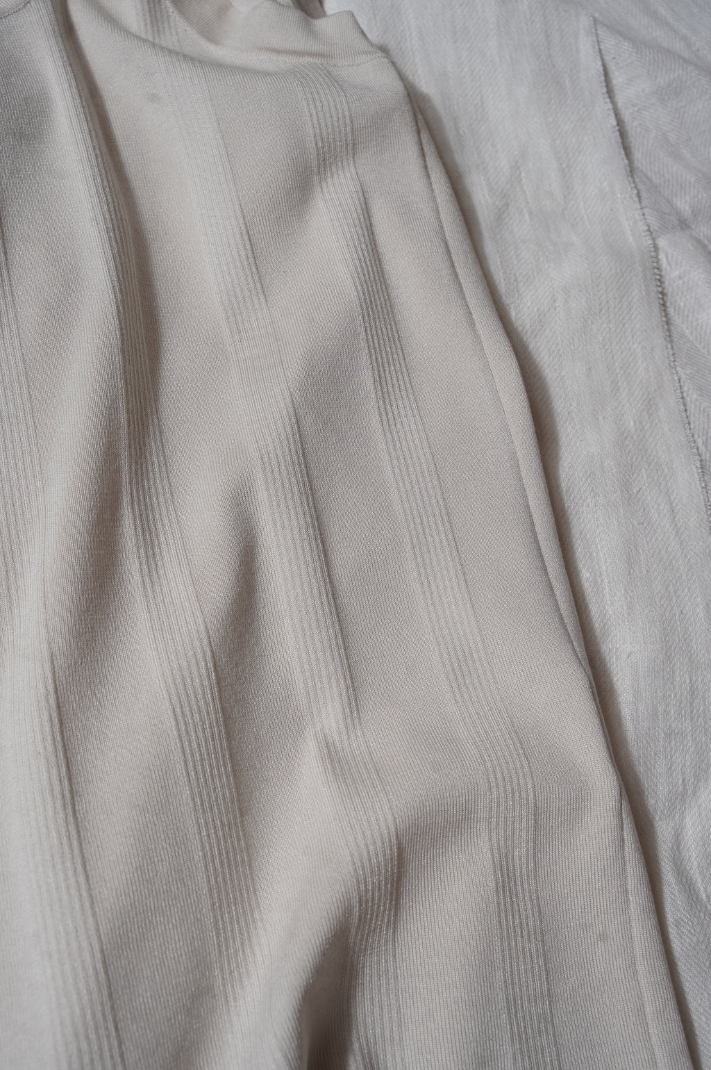 MEIAS "FINE GAUGE SILK TANK TOP" [IVORY]