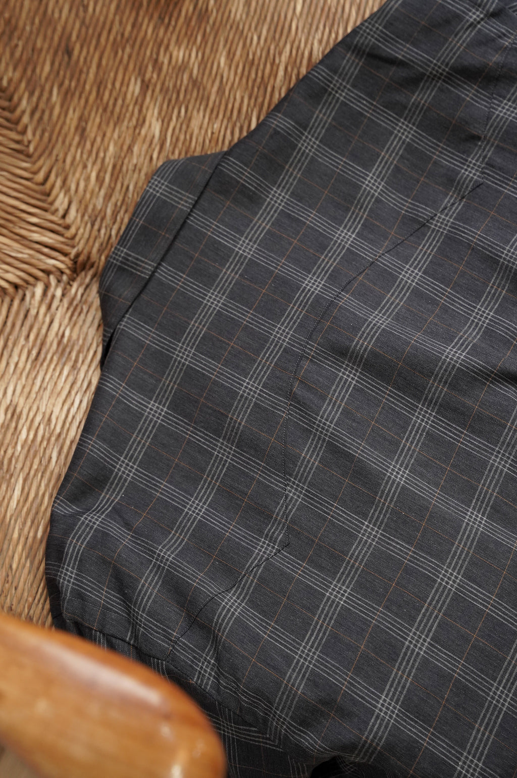 BISOWN "SZ BOIL COTTON WESTERN SHIRT" [TOP GRAY CHECK]