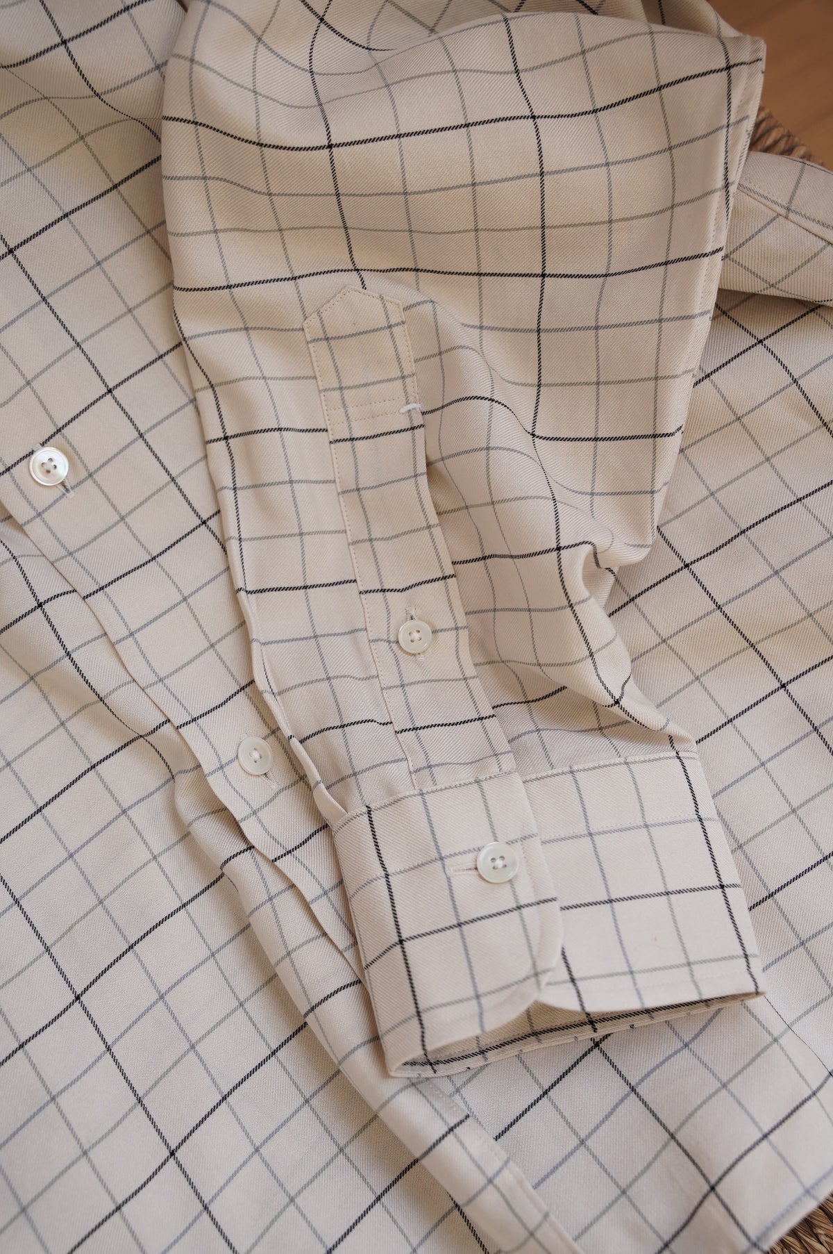MAATEE & SONS "SHORT POINT SHIRTS" [TATTERSALL]