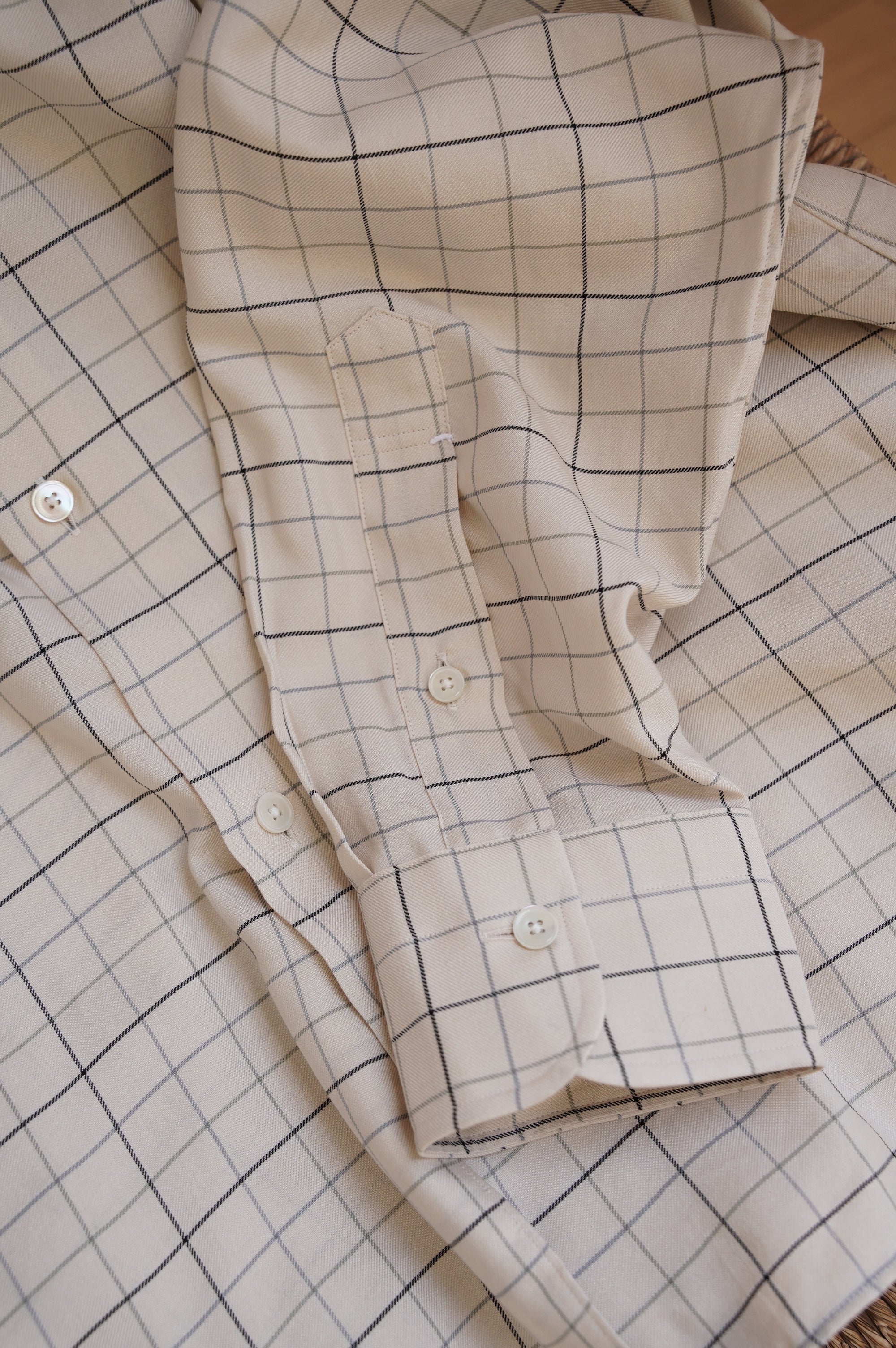 MAATEE & SONS "SHORT POINT SHIRTS" [TATTERSALL]