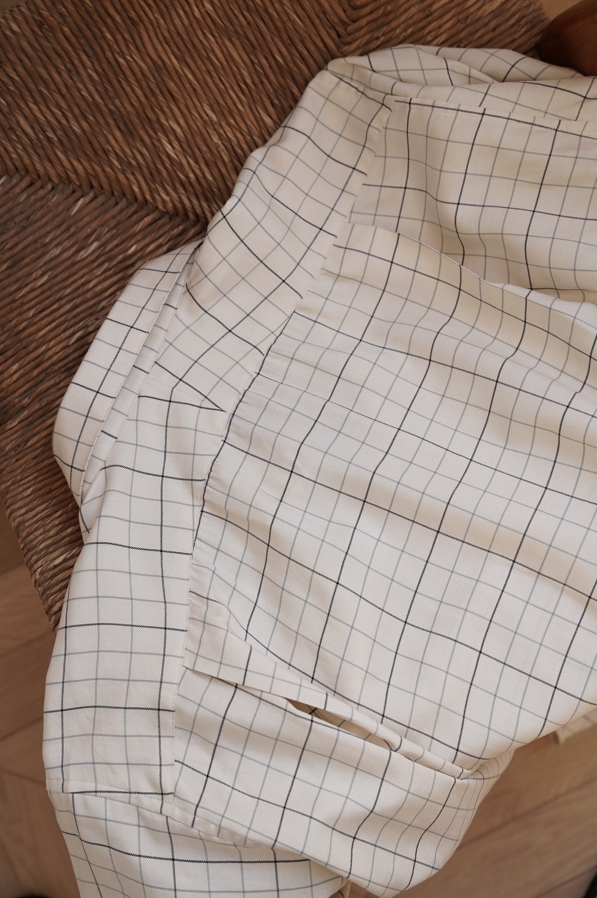 MAATEE & SONS "SHORT POINT SHIRTS" [TATTERSALL]