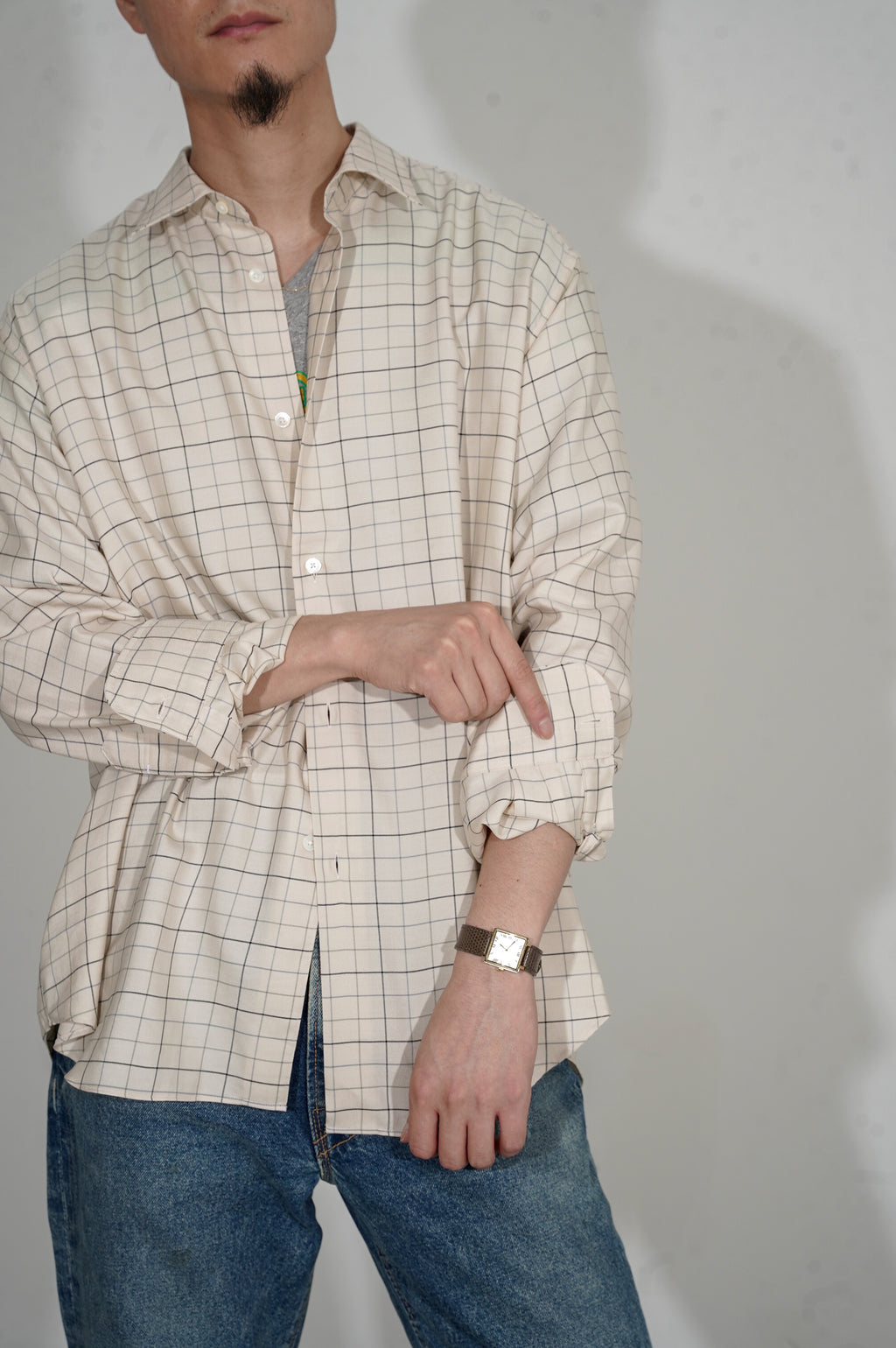 MAATEE & SONS "SHORT POINT SHIRTS" [TATTERSALL]