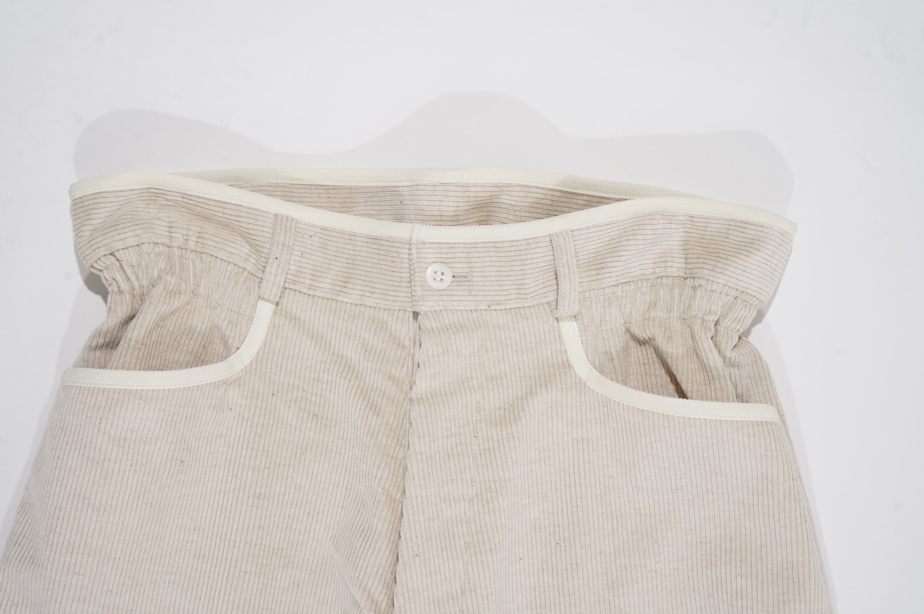 m's braque "GATHERED WAIST WIDE PANTS" [ivory]