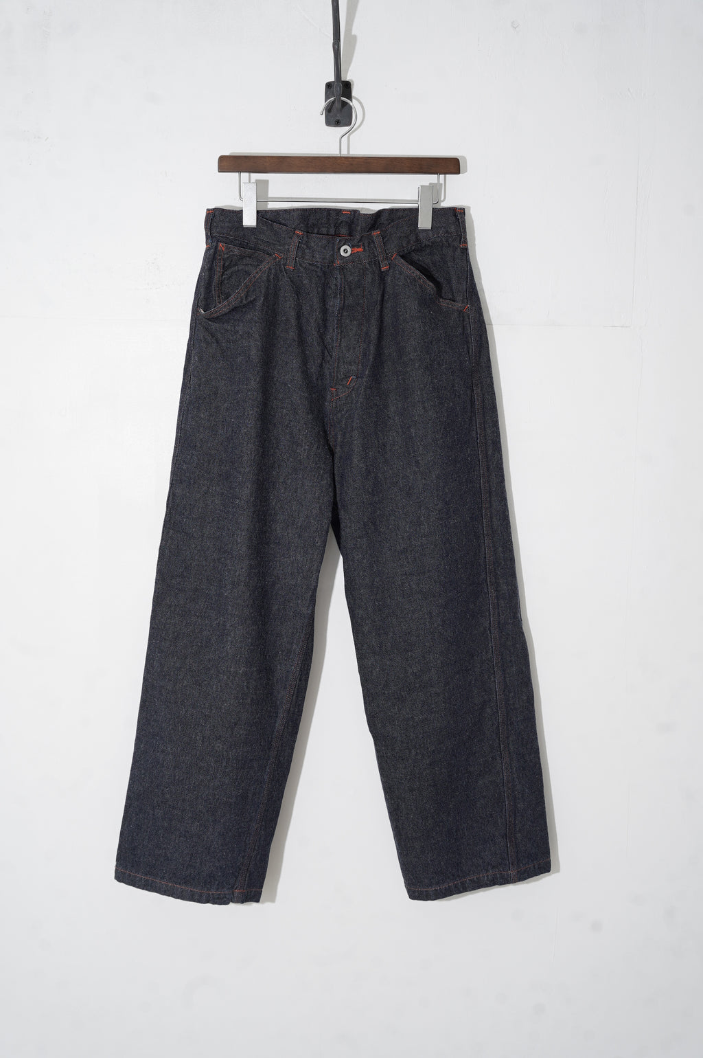 Gurank "13oz raw denim painter pants wt"