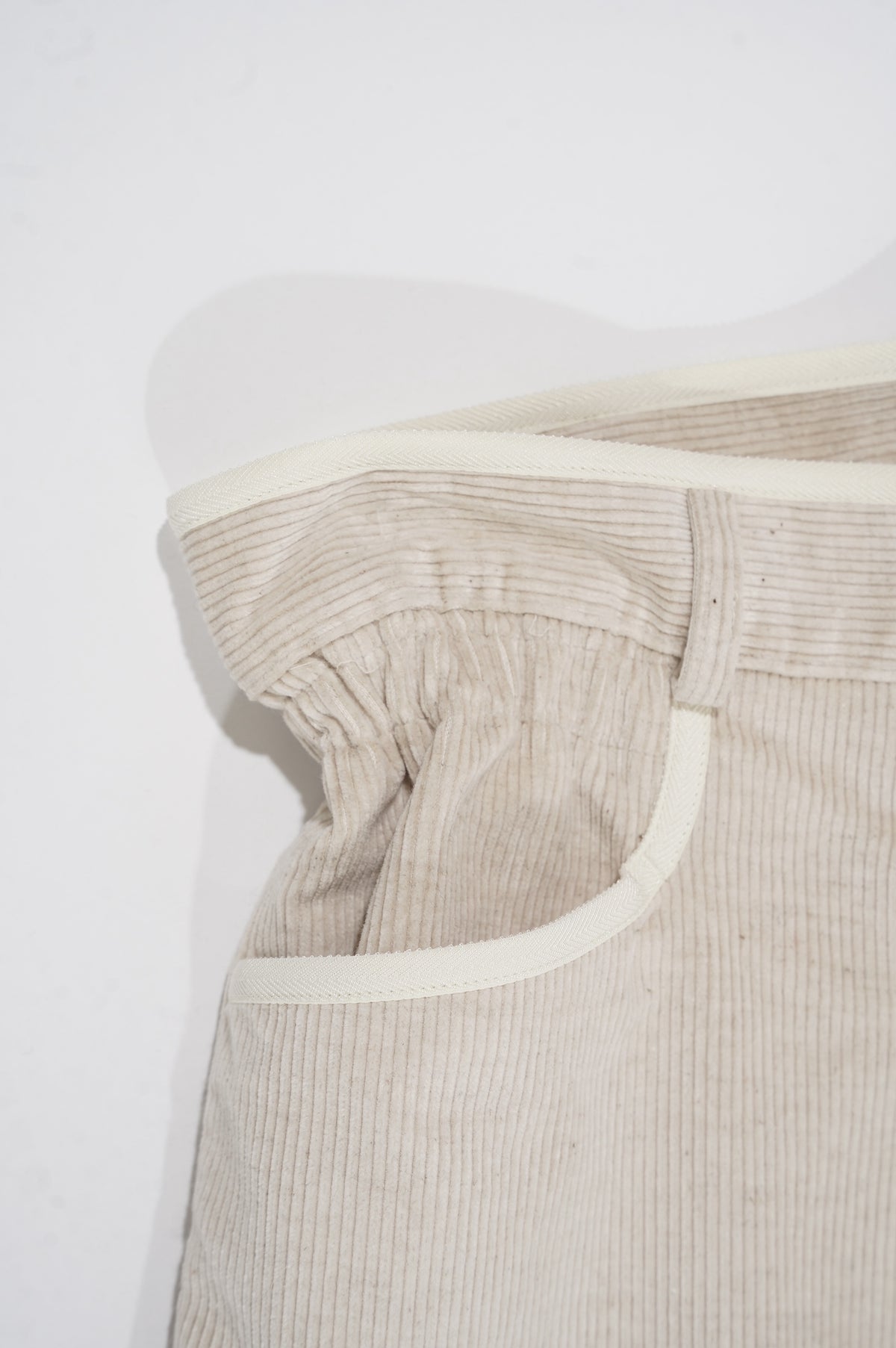 m's braque "GATHERED WAIST WIDE PANTS" [ivory]