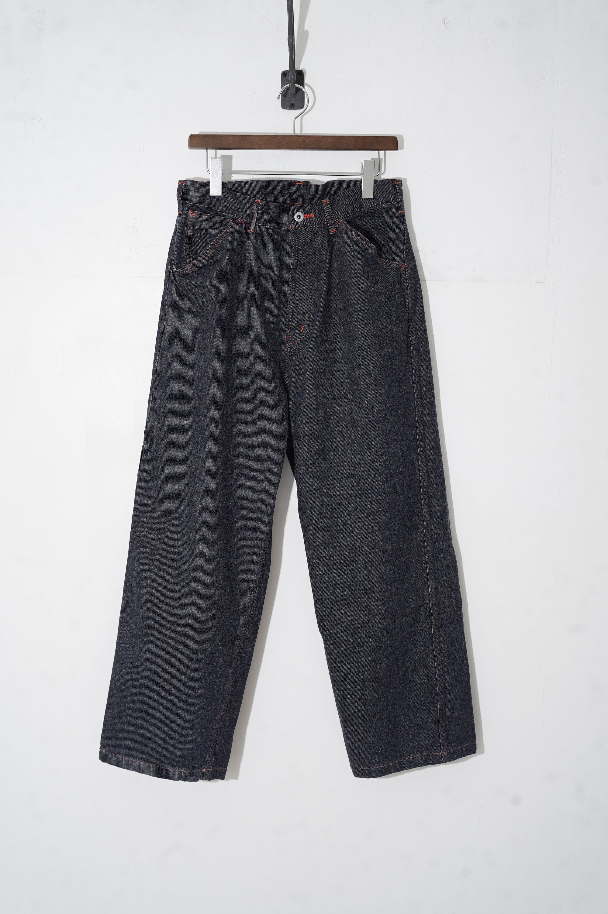 Gurank "13oz raw denim painter pants wt"