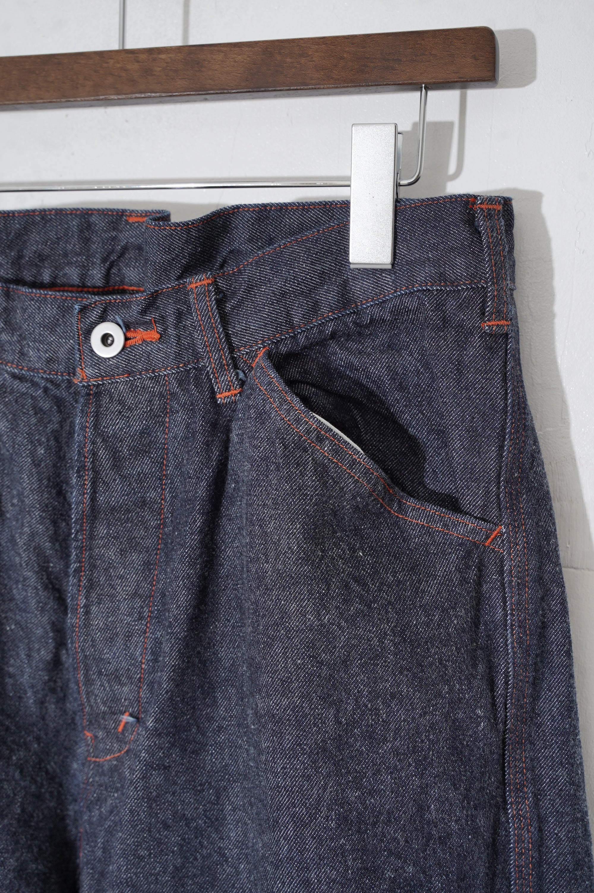 Gurank "13oz raw denim painter pants wt"