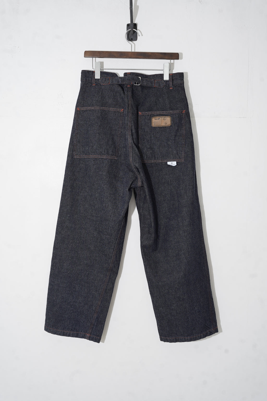 Gurank "13oz raw denim painter pants wt"