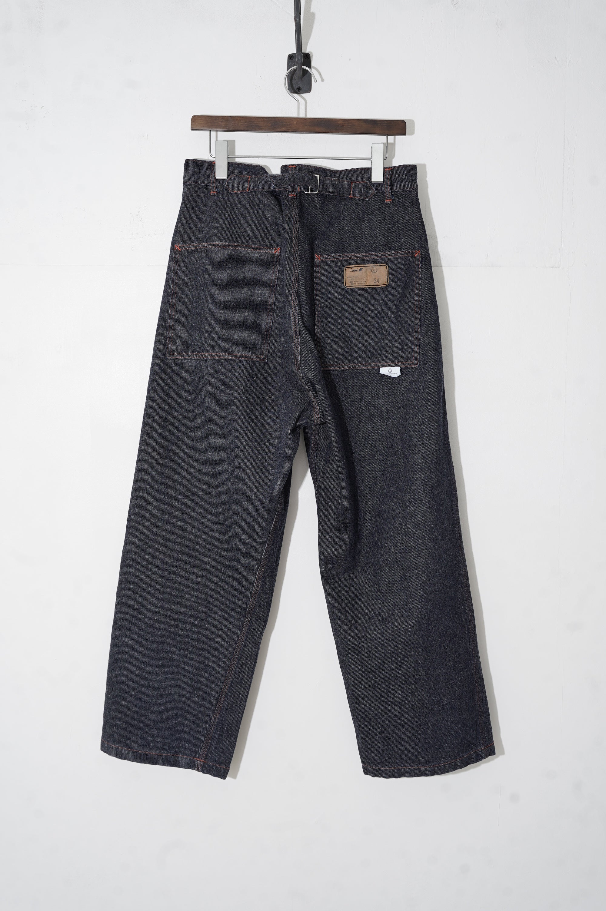 Gurank "13oz raw denim painter pants wt"