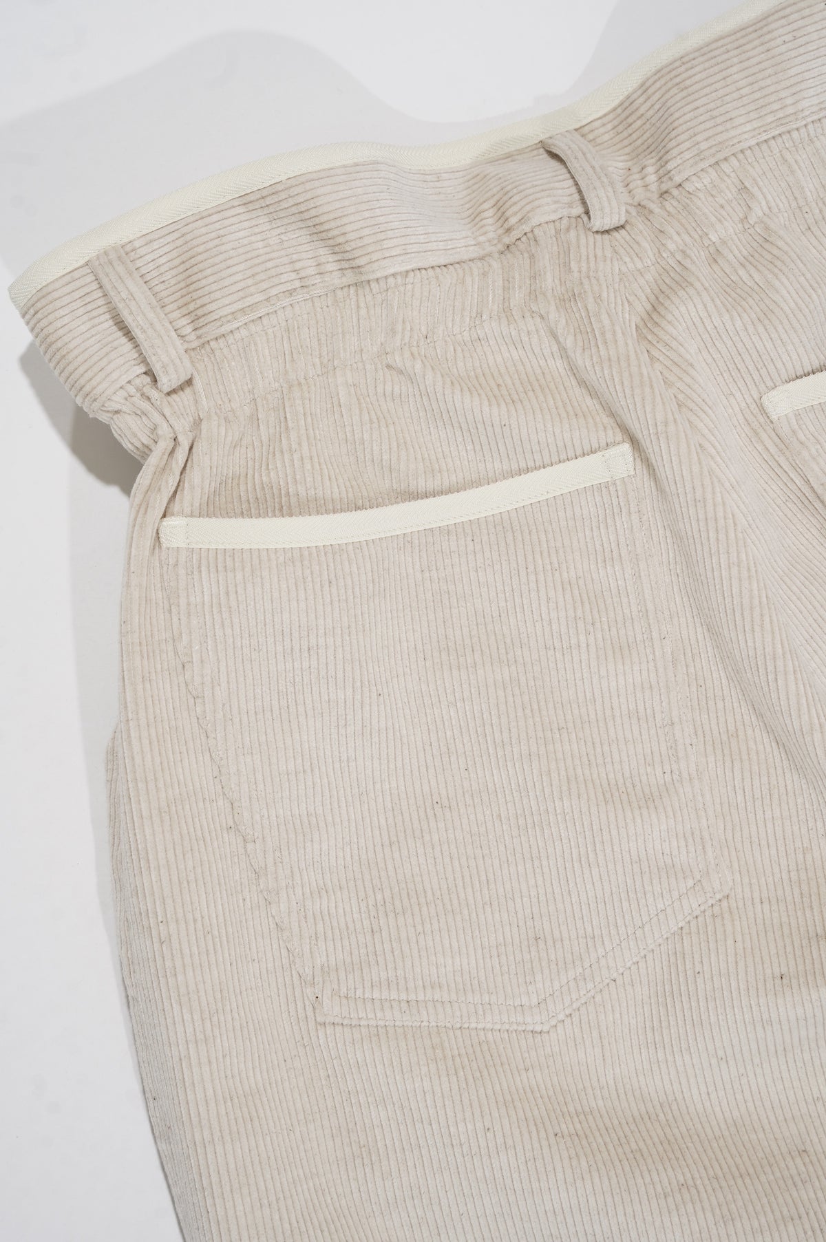 m's braque "GATHERED WAIST WIDE PANTS" [ivory]