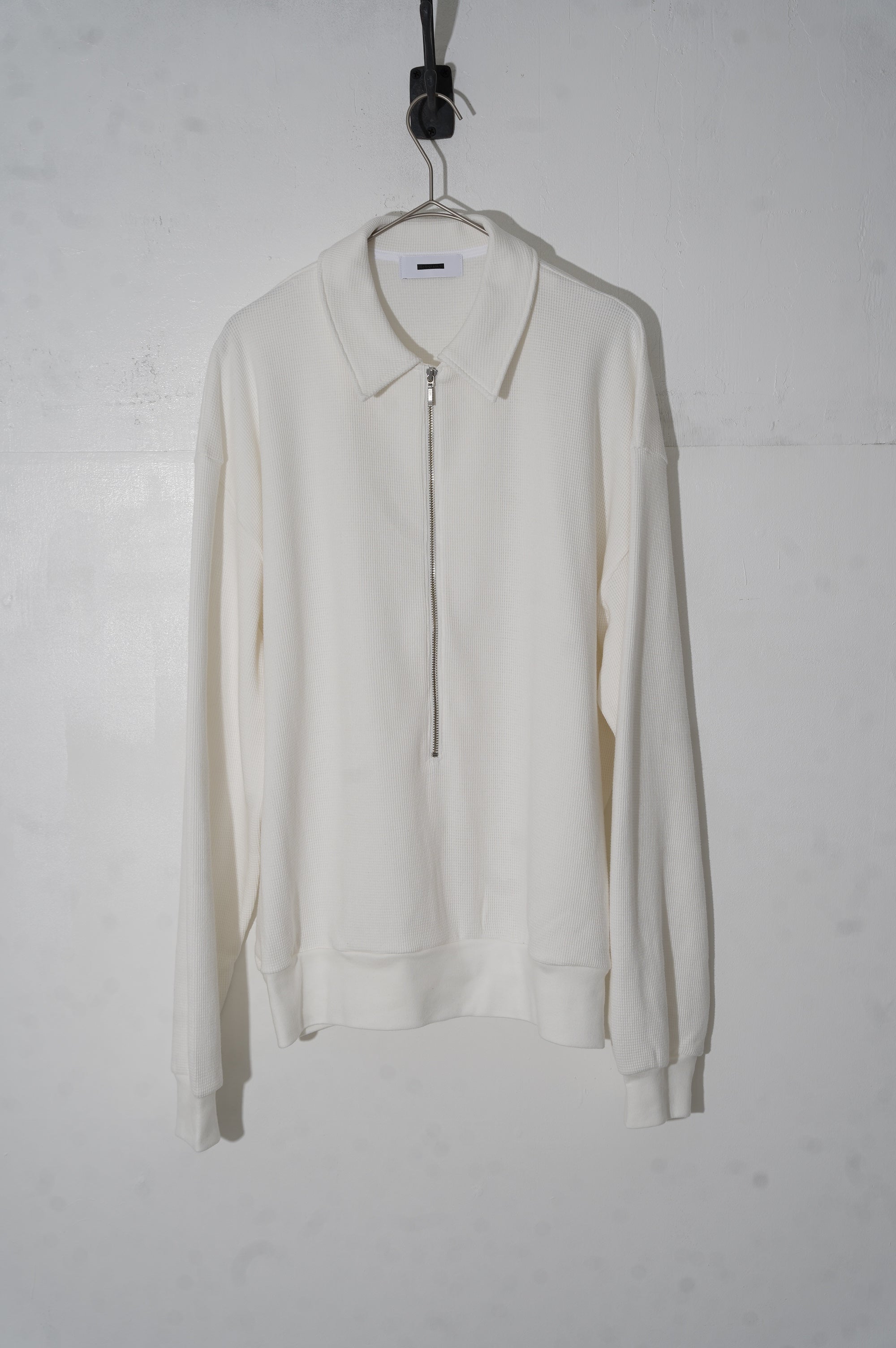 REVERBERATE "HALF ZIP THERMAL"[WHITE]