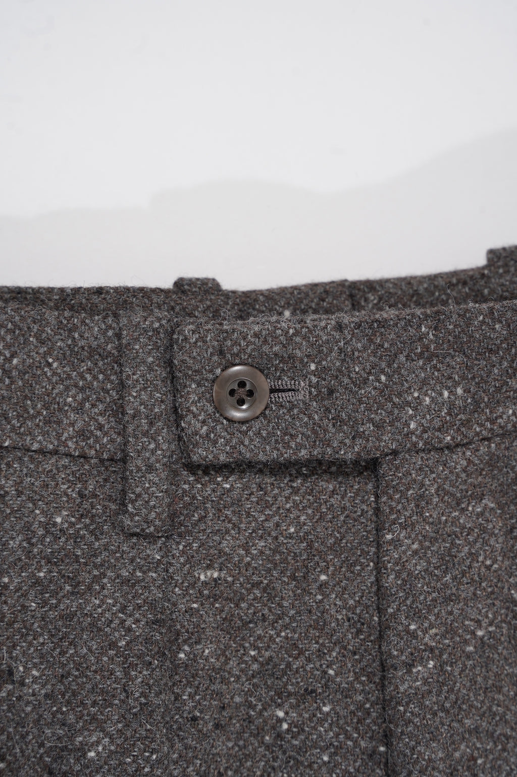 m's braque "TUCKED BAGGY PANTS" [MOCHA GREY]