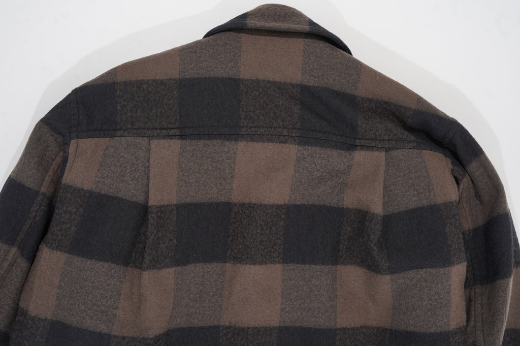 m's braque "OUTER OVERSHIRTS with DETACHABLE LINER" [BROWN]