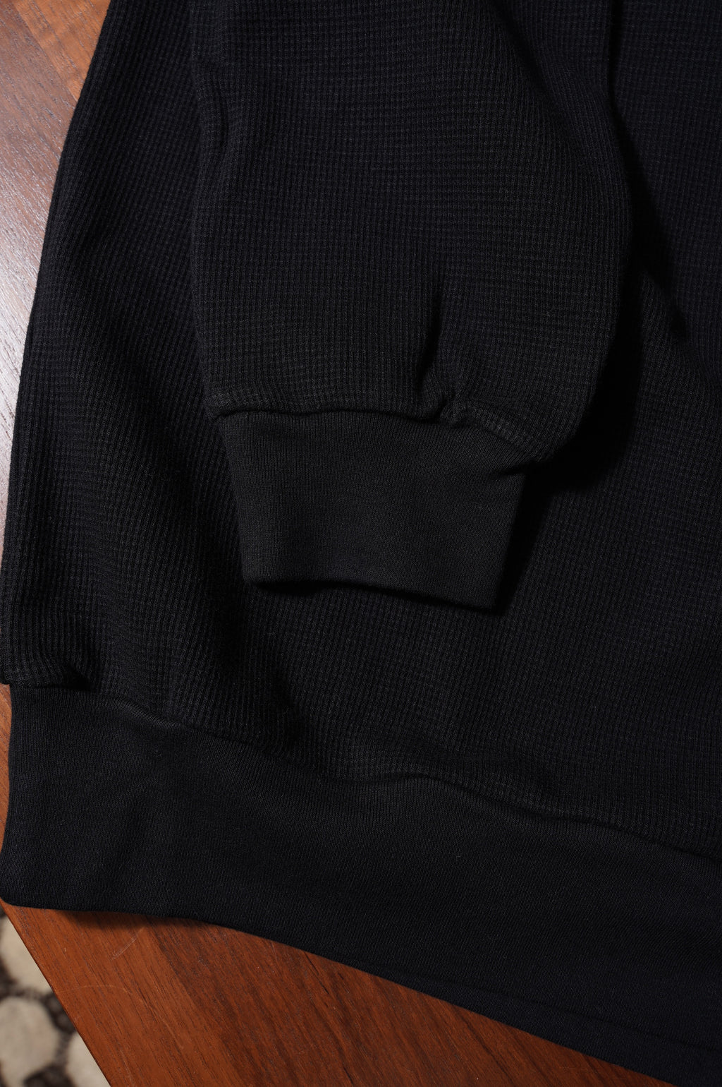 REVERBERATE "HALF ZIP THERMAL" [BLACK]