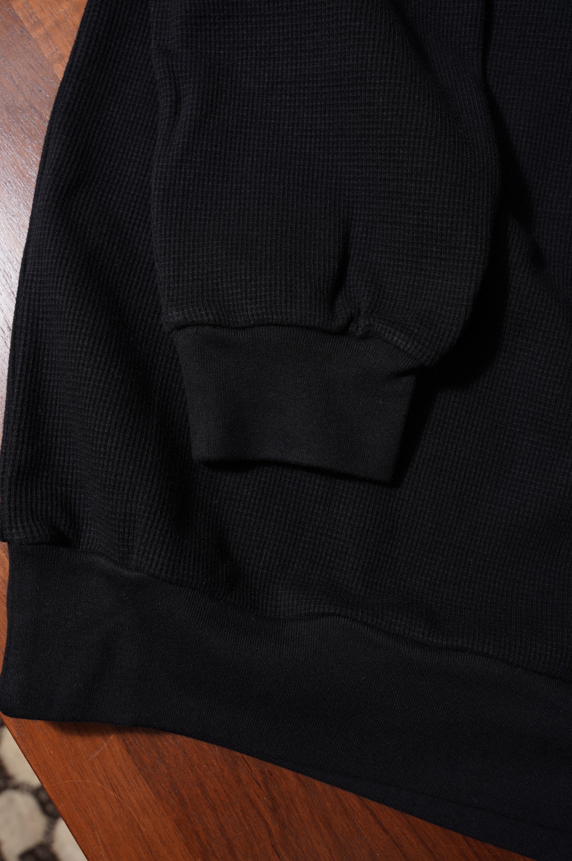 REVERBERATE "HALF ZIP THERMAL" [BLACK]