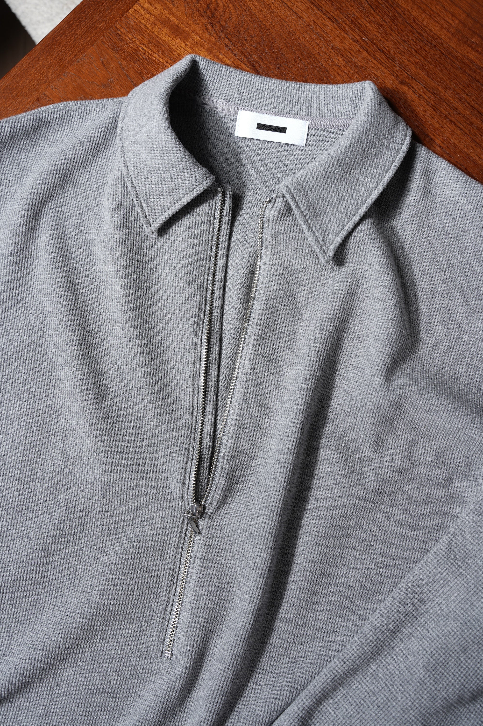 REVERBERATE "HALF ZIP THERMAL" [GRAY]