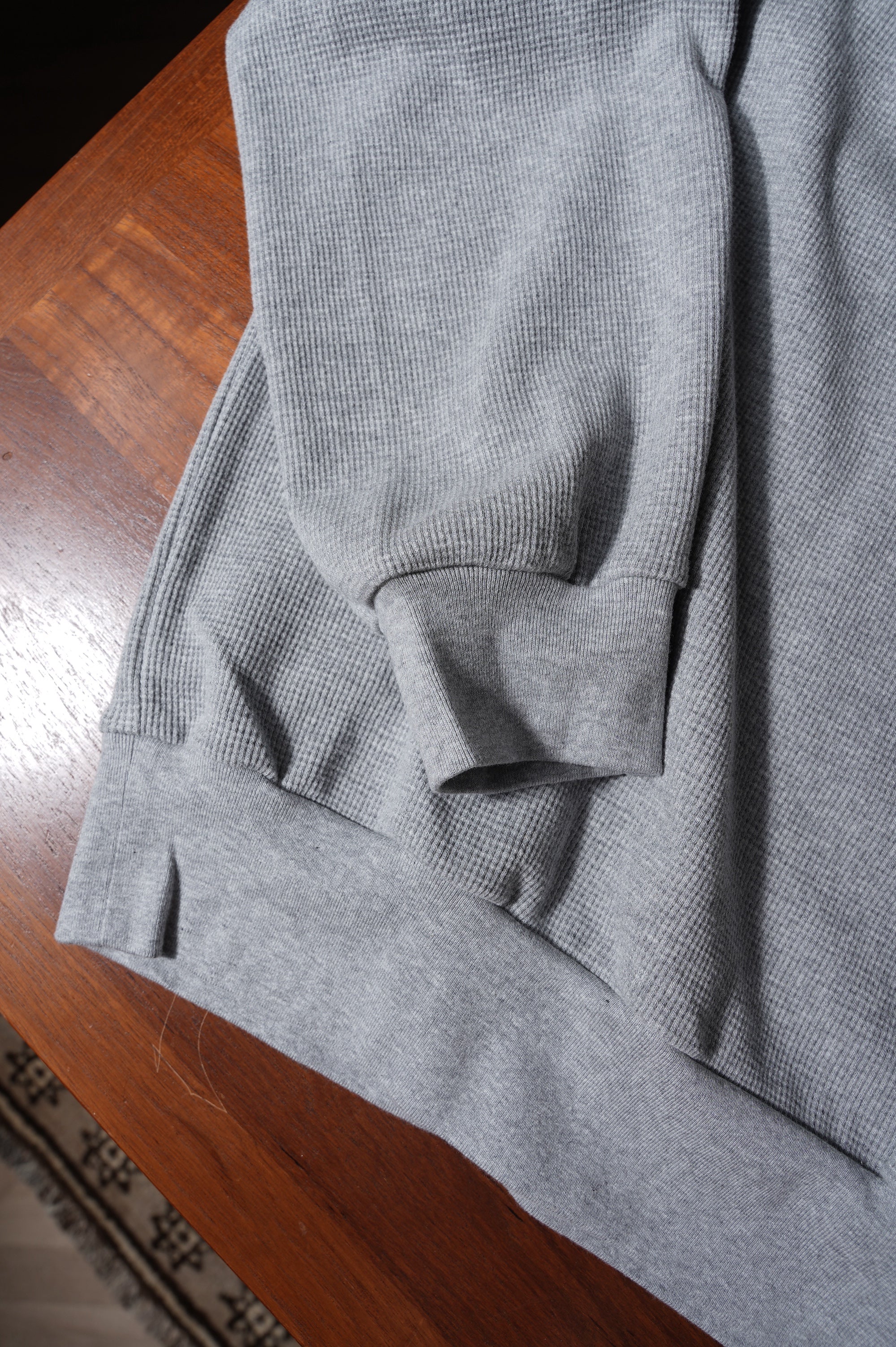 REVERBERATE "HALF ZIP THERMAL" [GRAY]