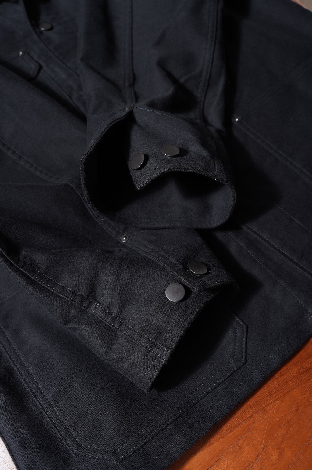 REVERBERATE "COVERALL JACKET" [BLACK]
