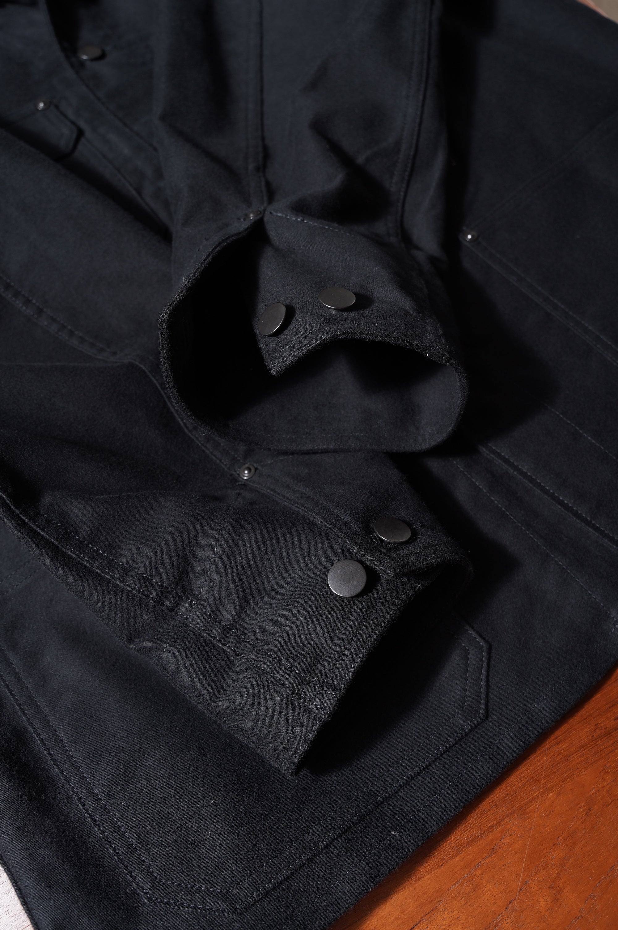 REVERBERATE "COVERALL JACKET" [BLACK]