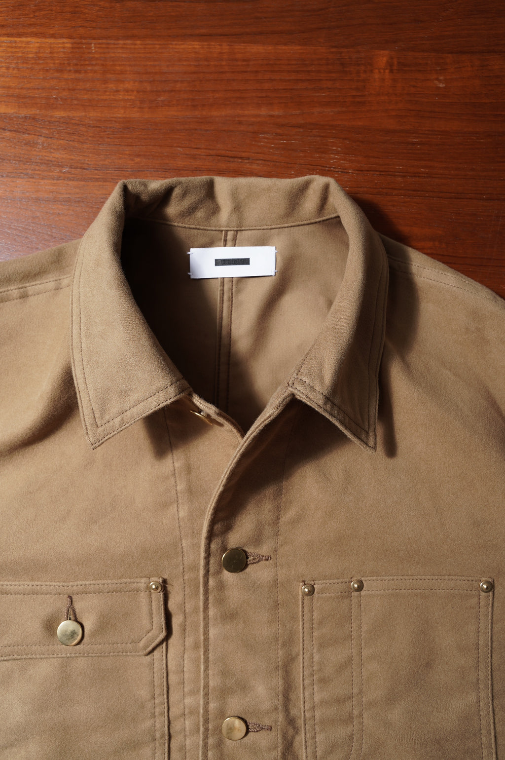 REVERBERATE "COVERALL JACKET" [CAMEL]